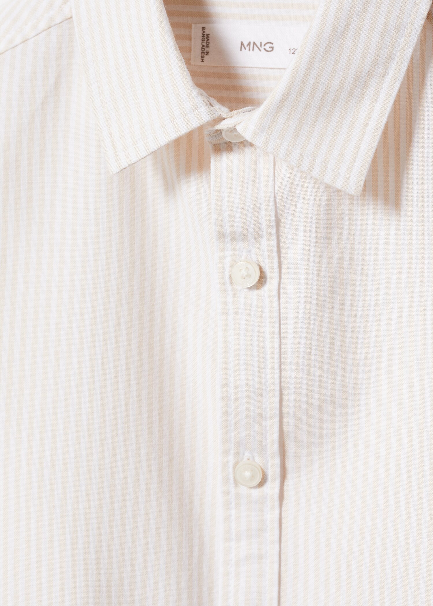 Striped Oxford shirt - Details of the article 8