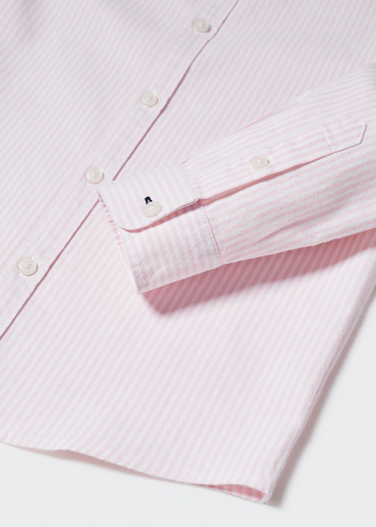 Striped Oxford shirt - Details of the article 8