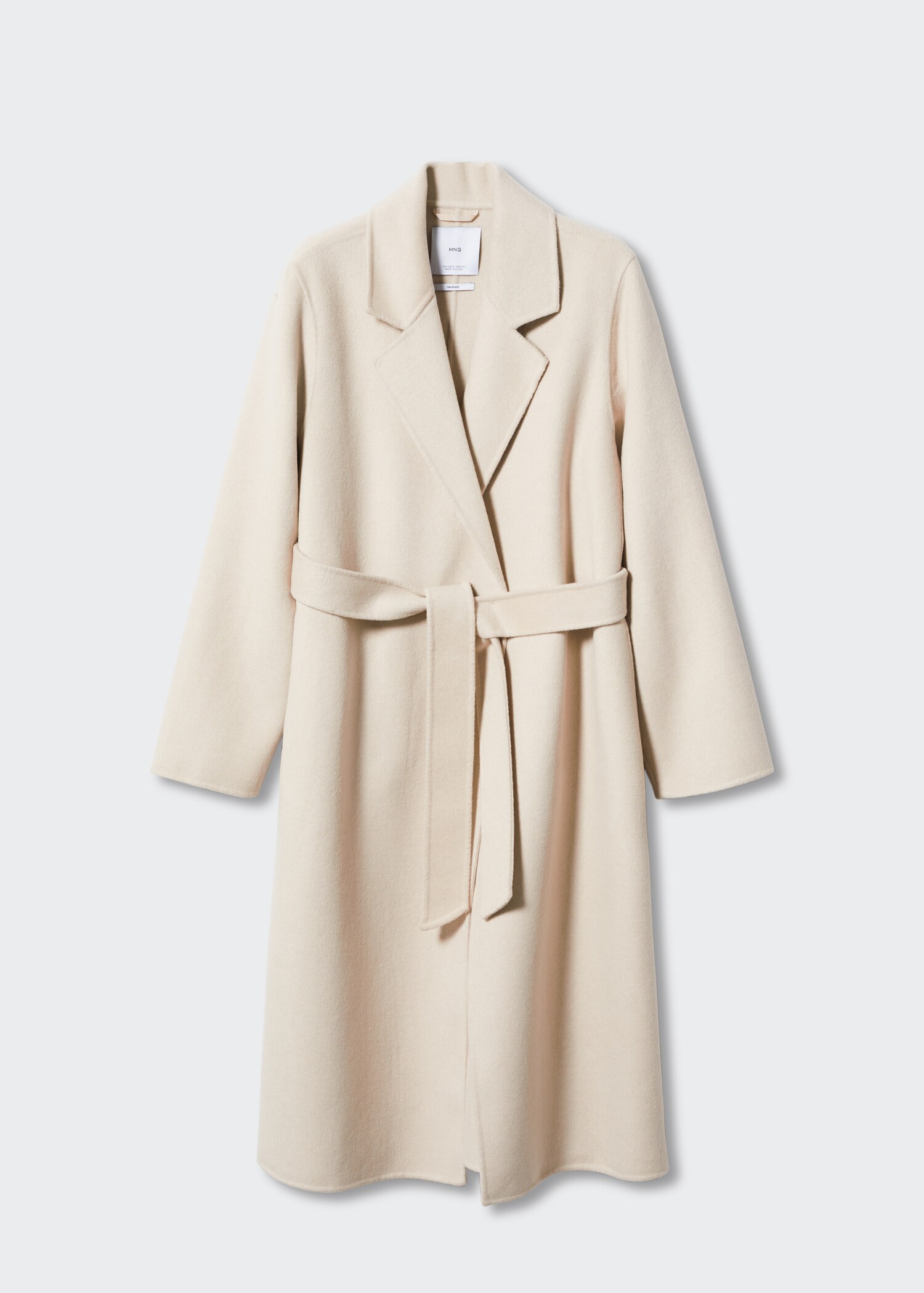 Manteau fait main avec ceinture - Article sans modèle