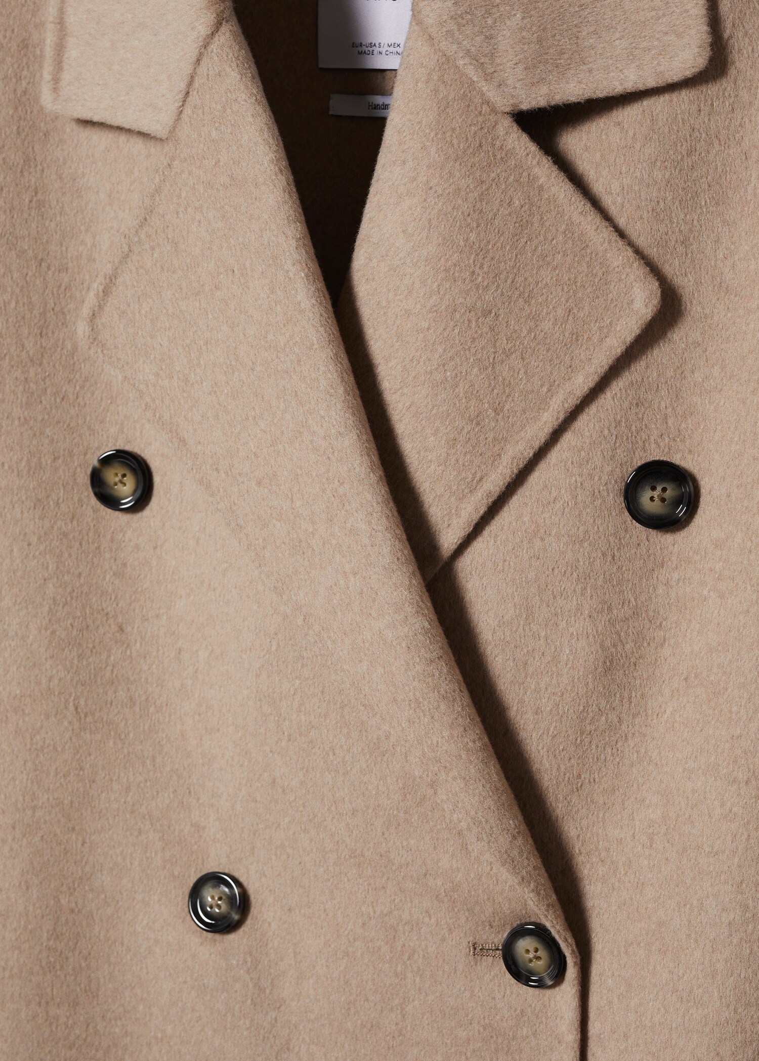Abrigo lana handmade oversize - Detalle del artículo 8