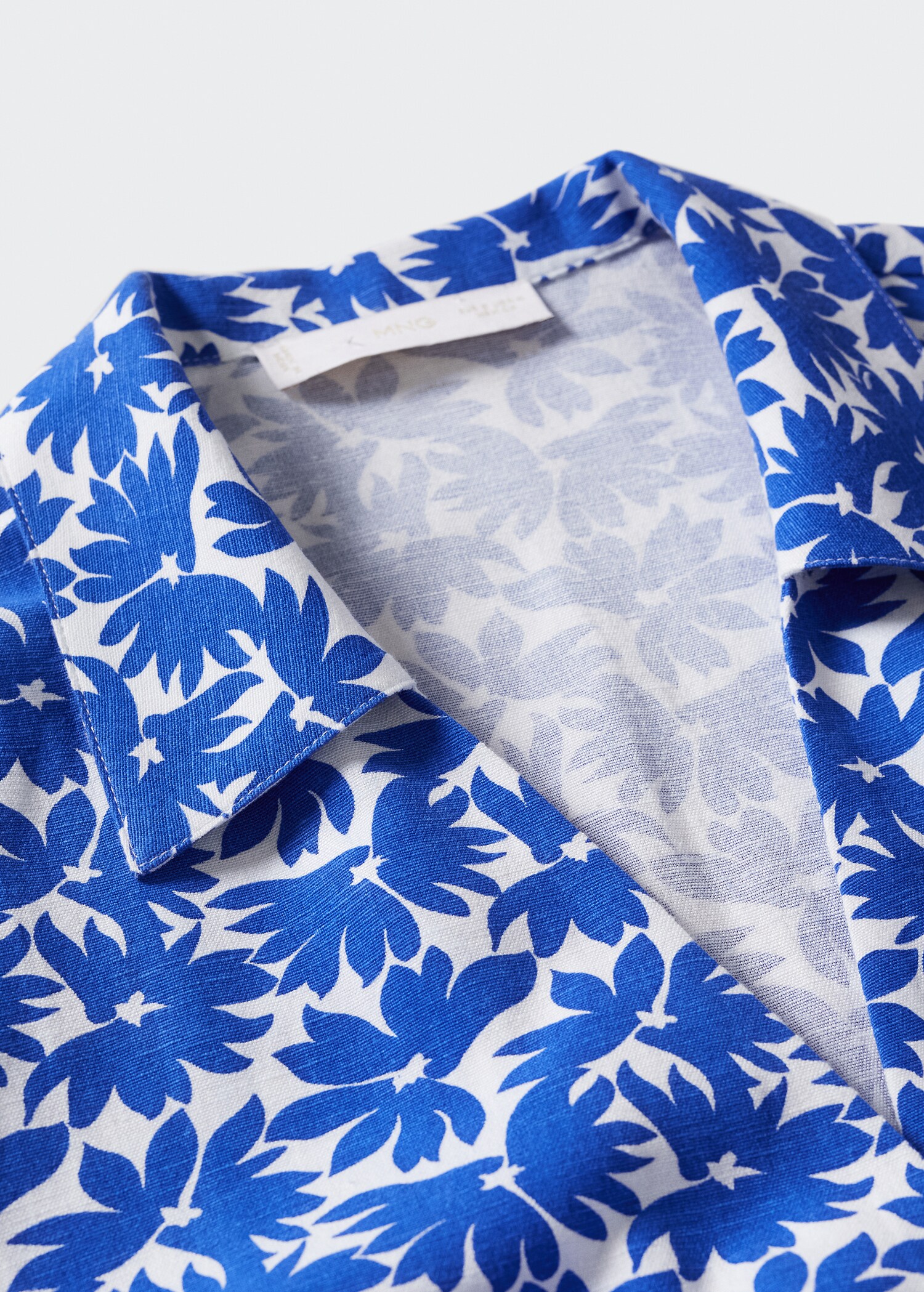Floral shirt dress - Details of the article 8