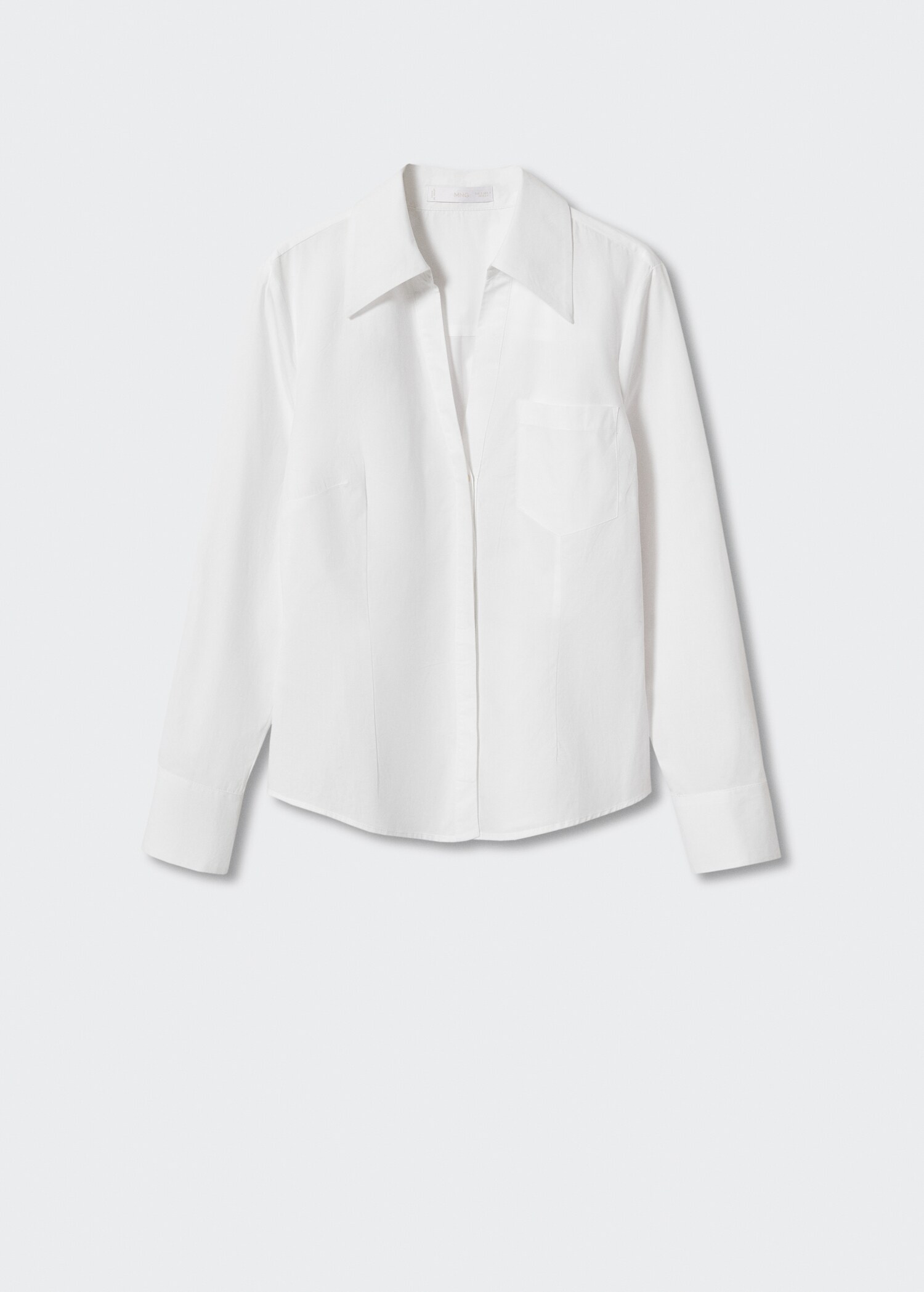 Camicia cotone pinces - Articolo senza modello