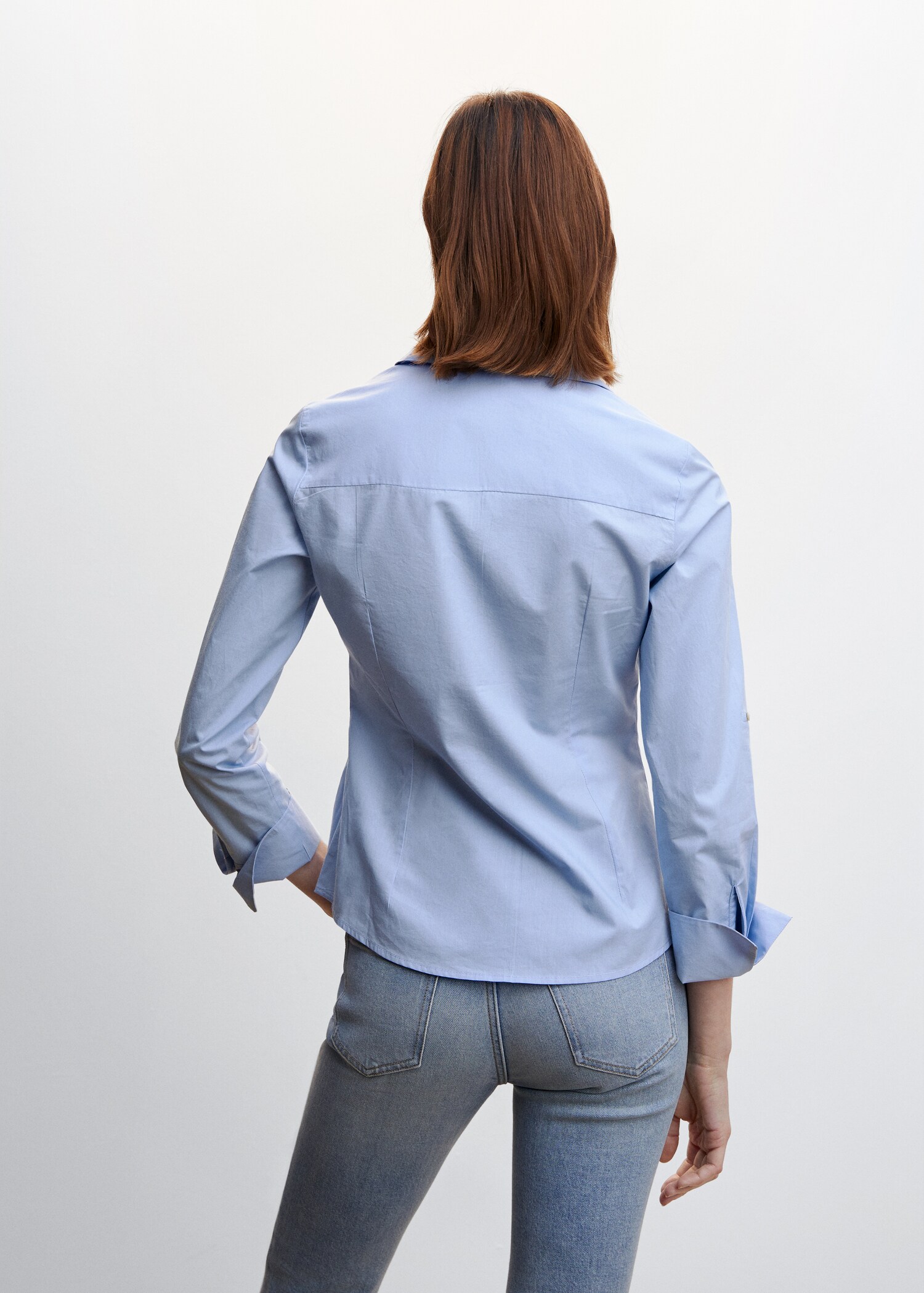 Camicia cotone pinces - Retro dell'articolo