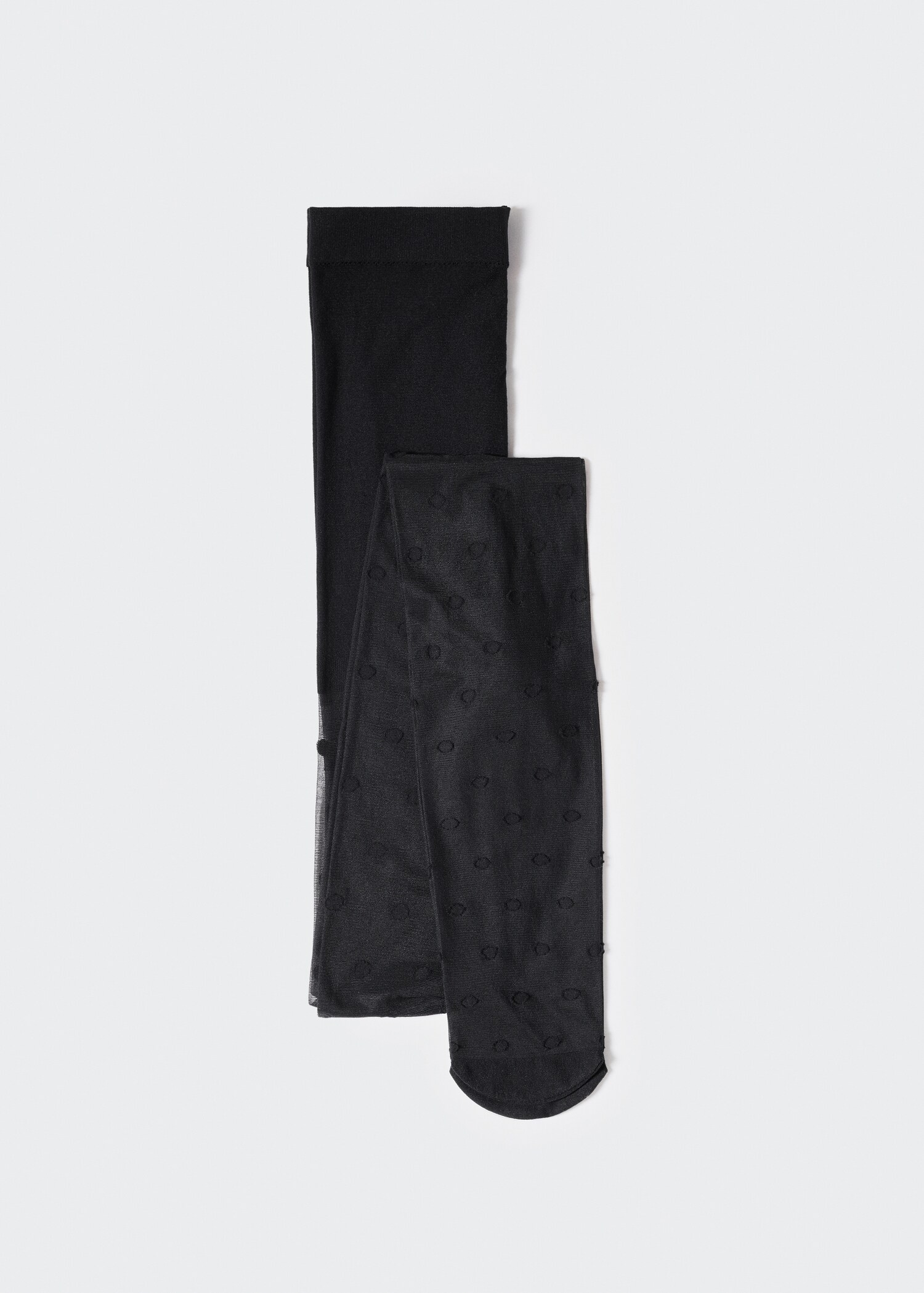 Strumpfhose mit Polka Dots - Mittlere Ansicht