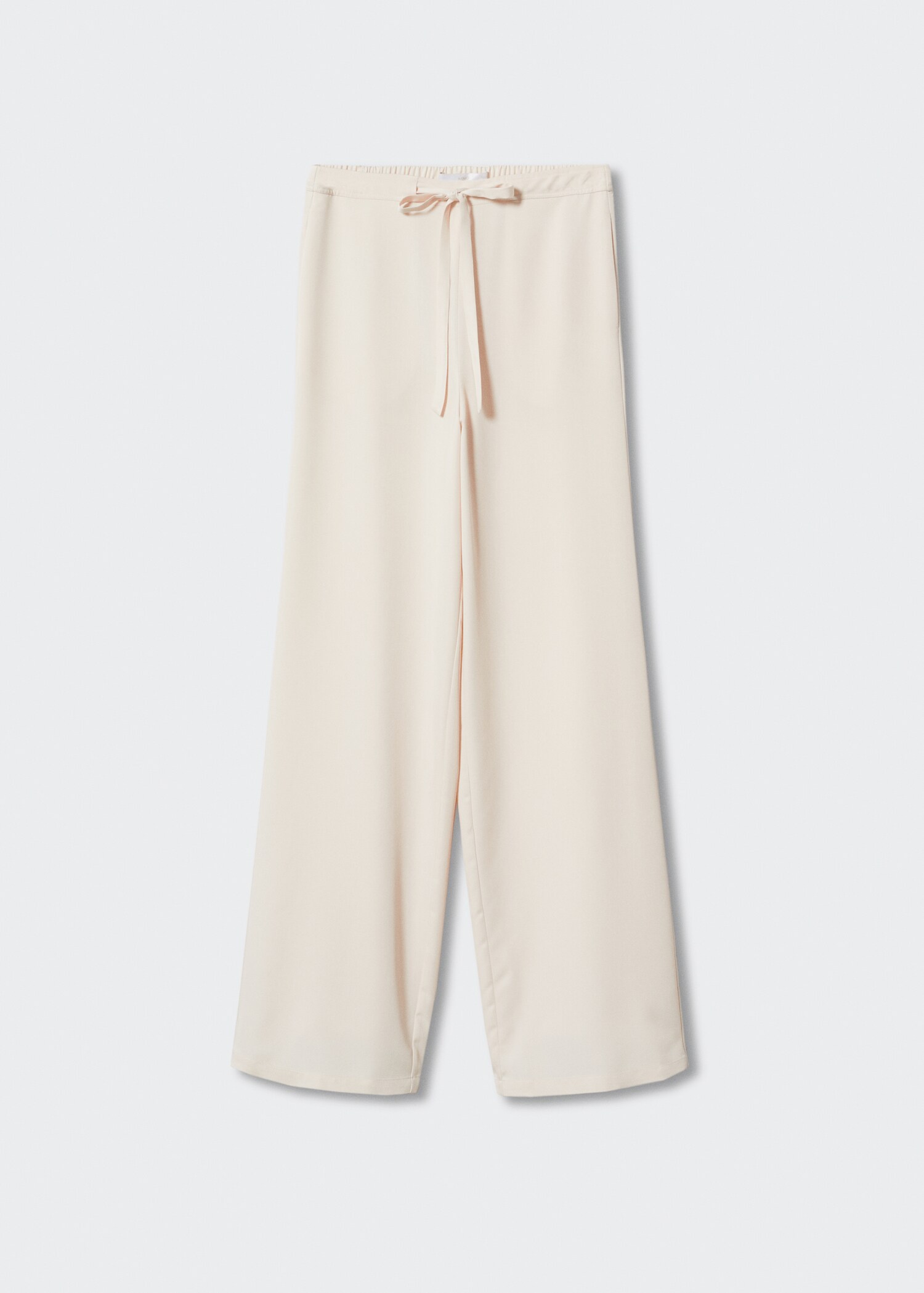 Flowy straight-fit trousers - Article without model