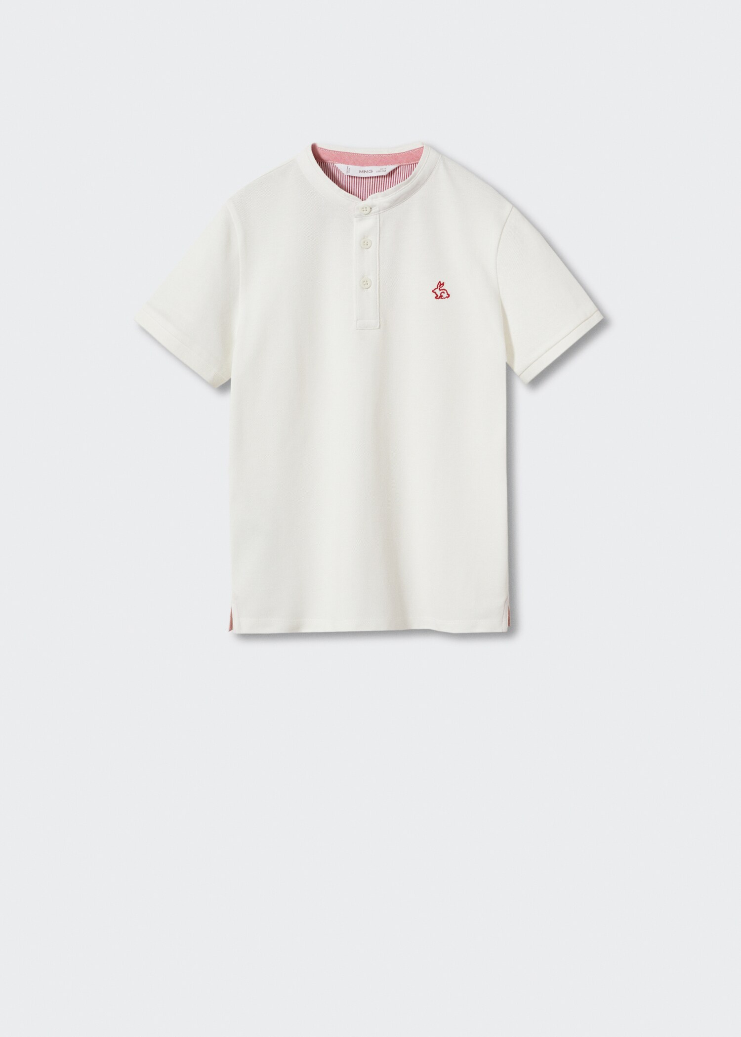 Poloshirt mit Mao-Kragen - Artikel ohne Model