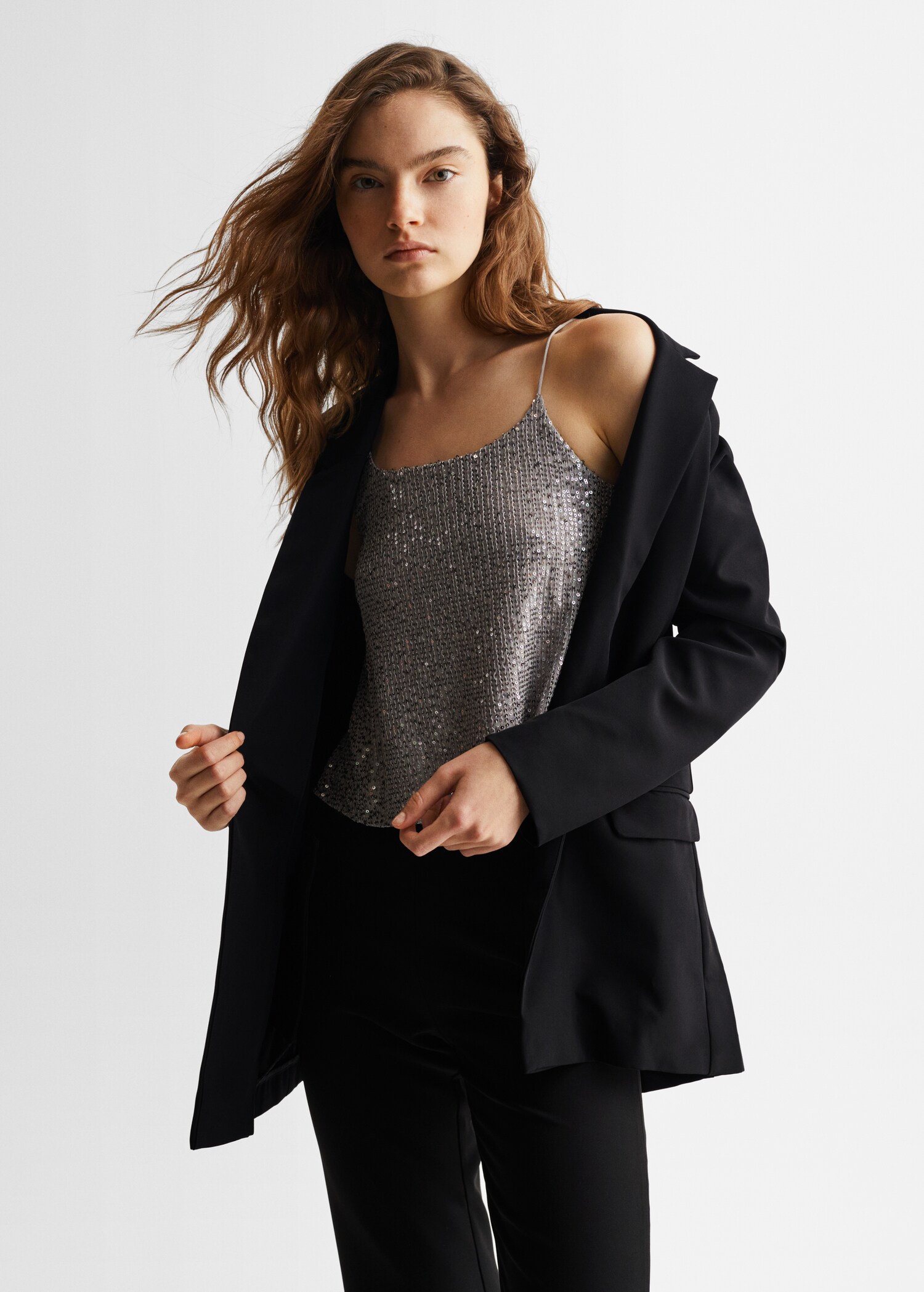Veste classique costume - Plan moyen
