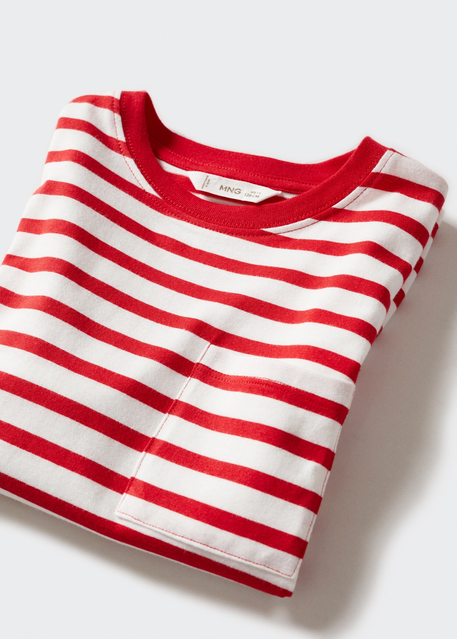 Gestreiftes Baumwoll-Shirt - Detail des Artikels 0