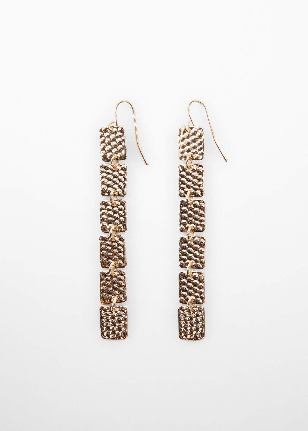 Mango metal pendant earrings outlet