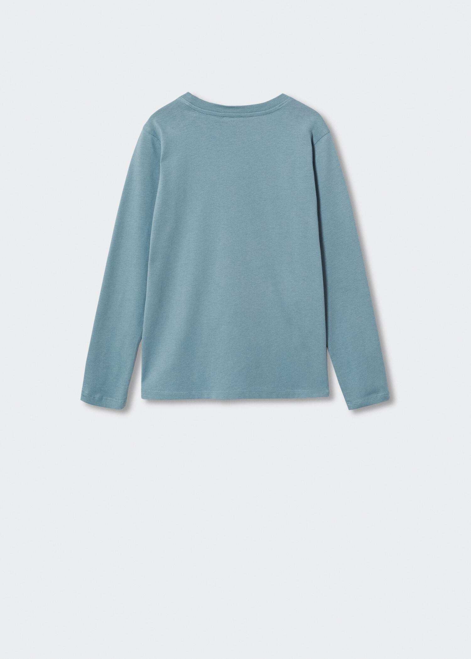 Katoenen T-shirt met print - Achterkant van het artikel