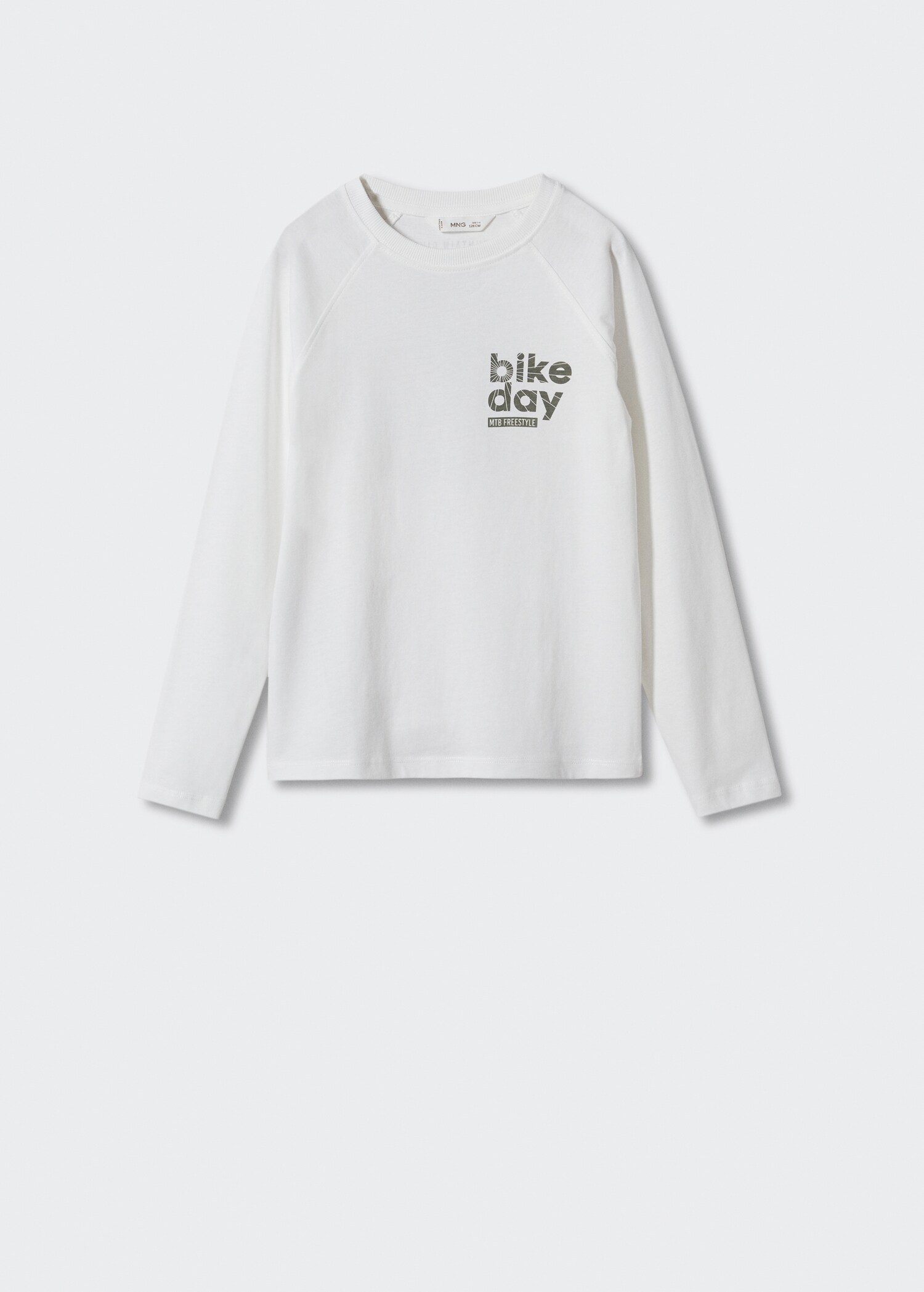 Long sleeve cotton t-shirt - Article without model