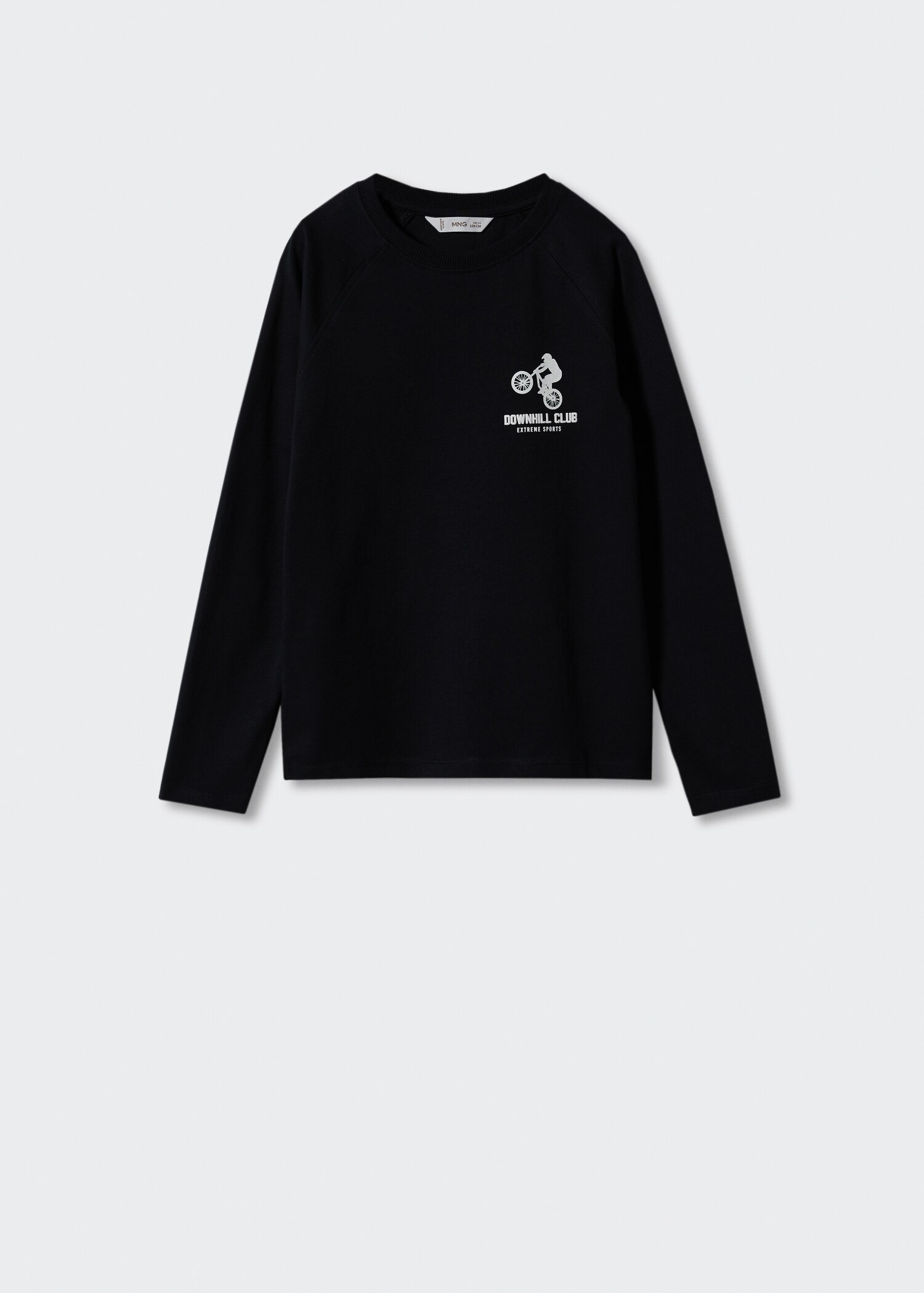 Long sleeve cotton t-shirt - Article without model