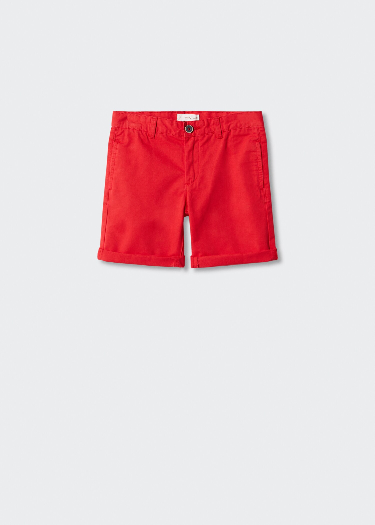 Slim-Fit-Bermudashorts im Chino-Stil aus Baumwolle - Artikel ohne Model