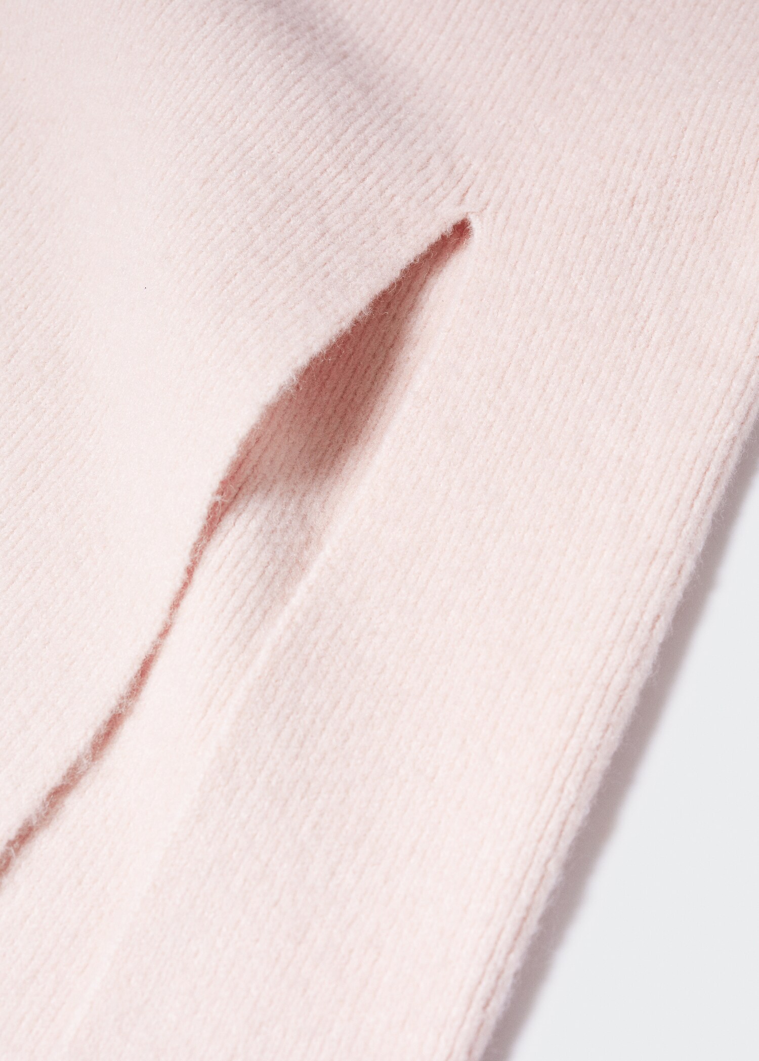 Slit knitted skirt - Details of the article 8
