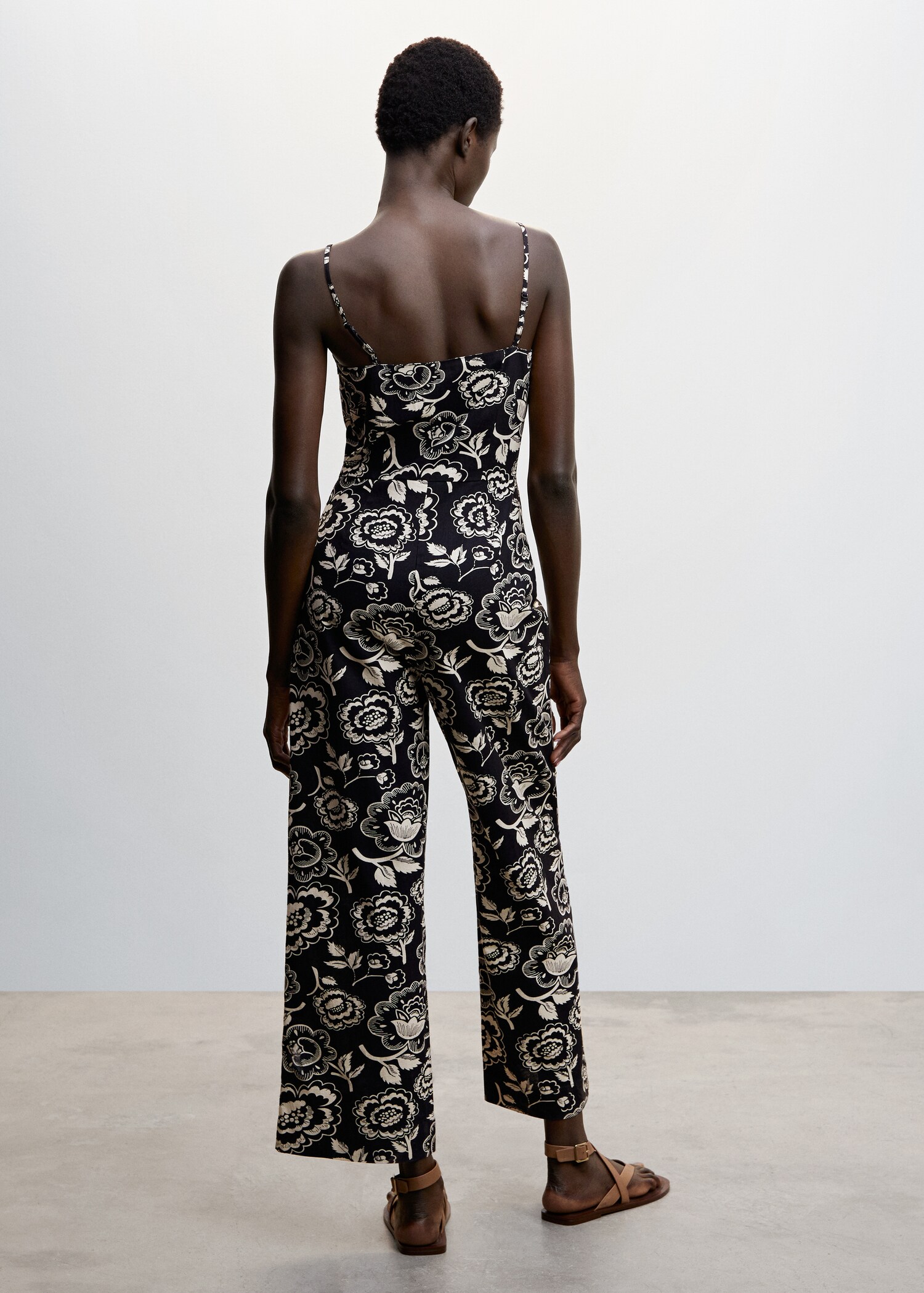 Mono estampado floral - Reverso del artículo