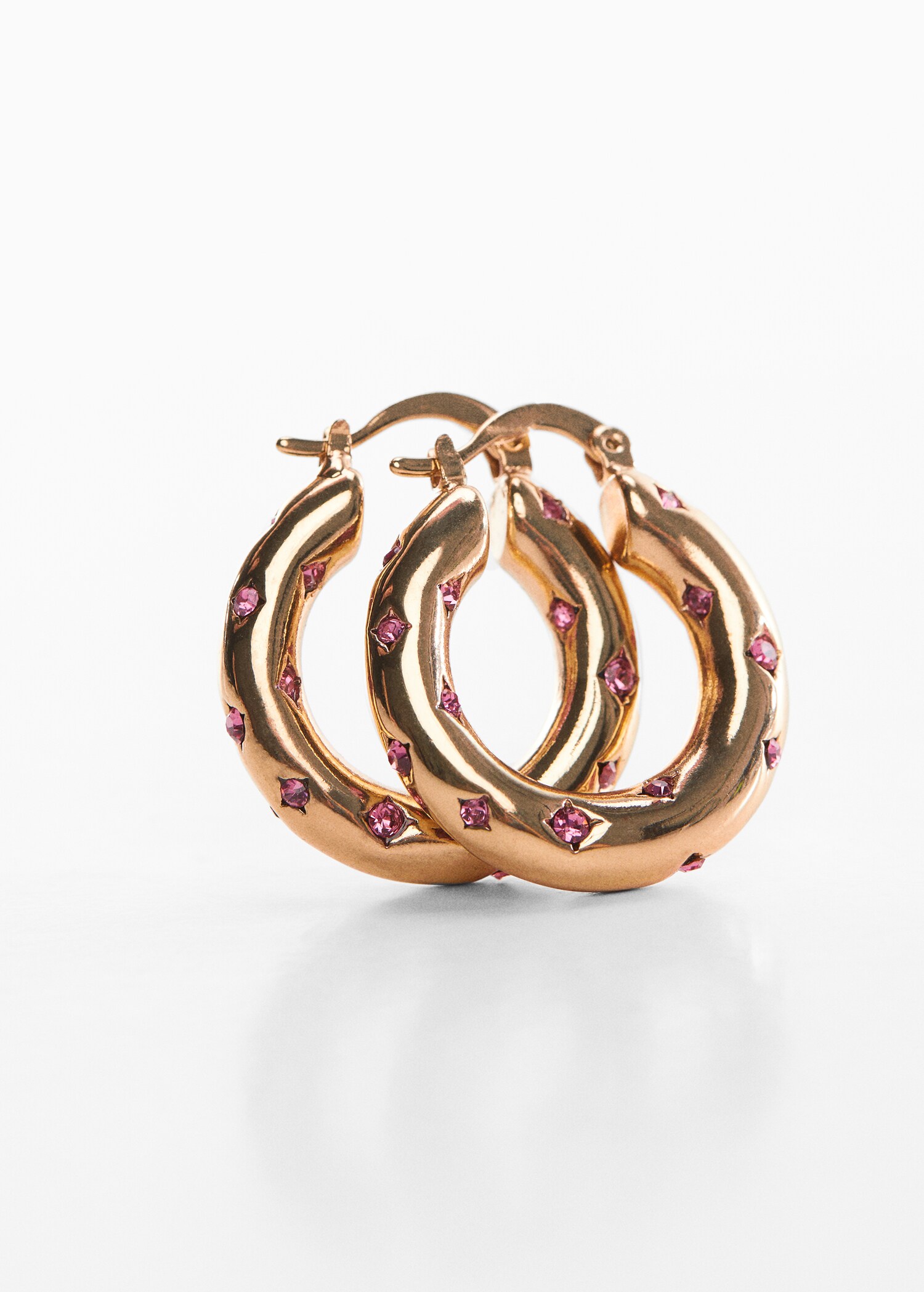 Rhinestone crystal earrings - Details of the article 1