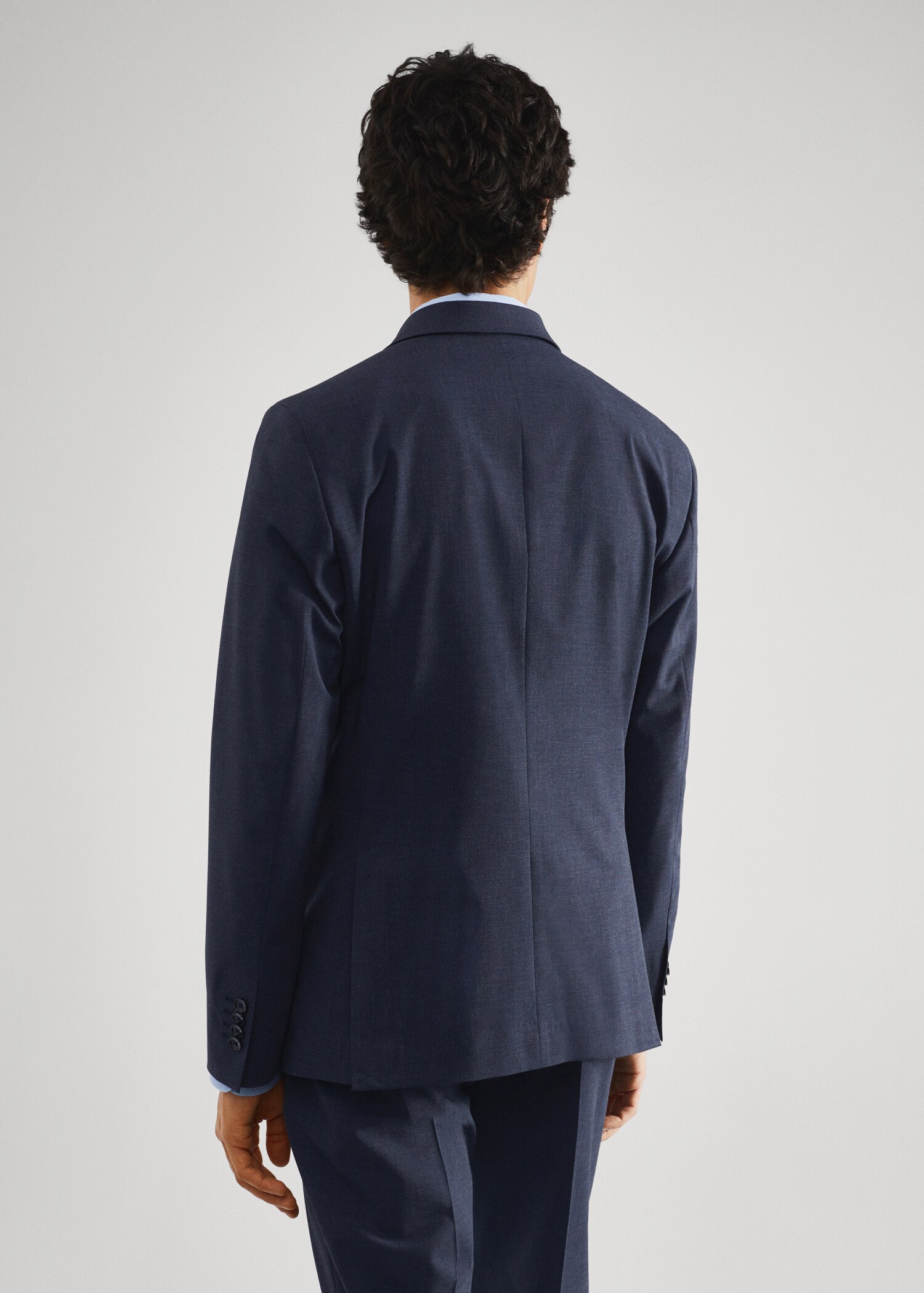 Veste de costume slim fit - Verso de l’article