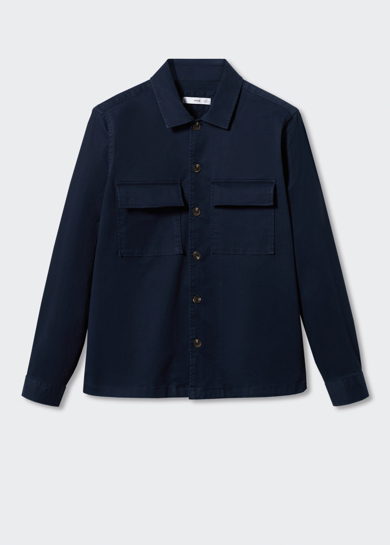 Sobrecamisa algodón bolsillos - Artículo sin modelo