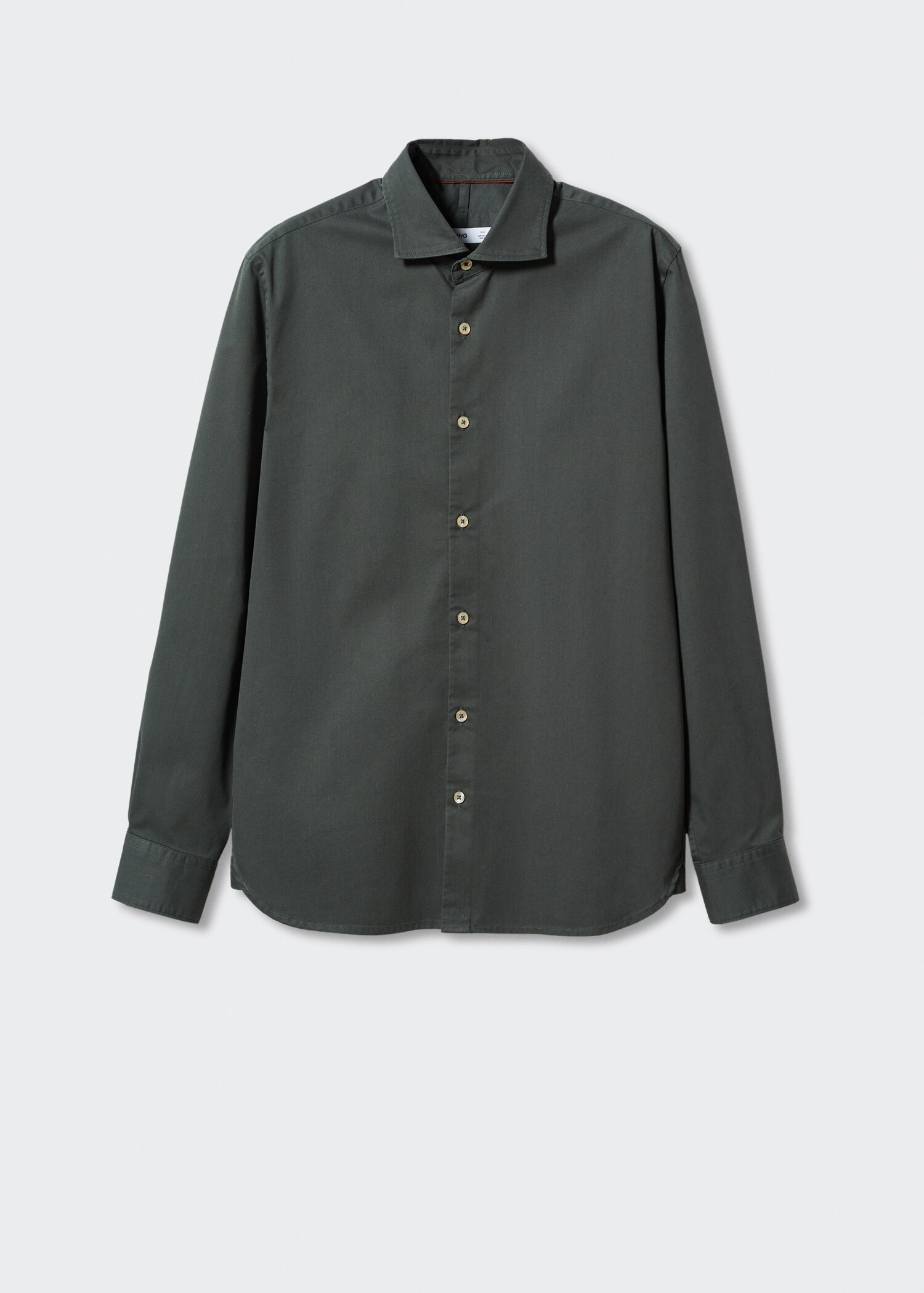 Slim fit cotton shirt - Article without model