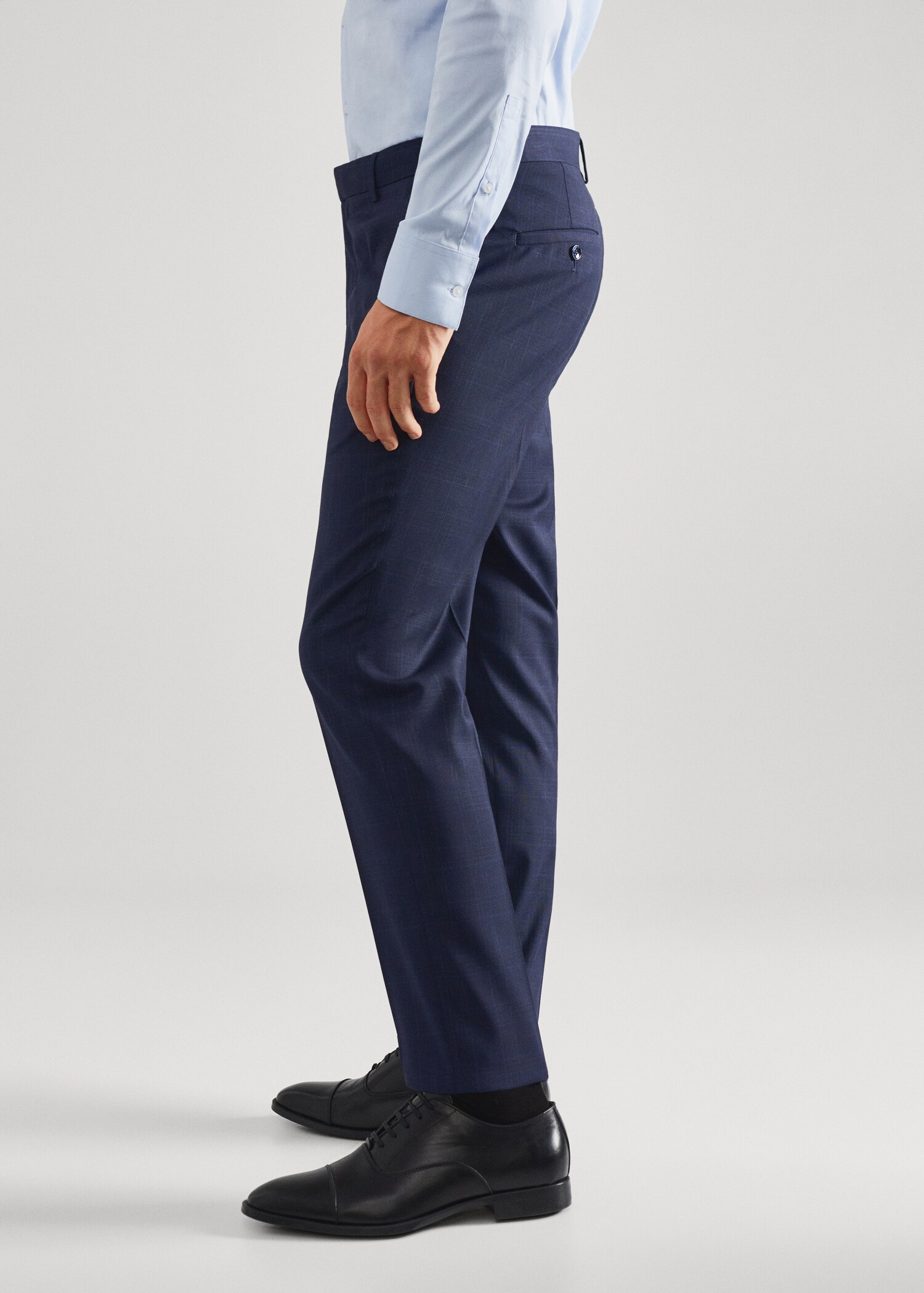 Pantalons vestir súper slim fit - Detall de l'article 4