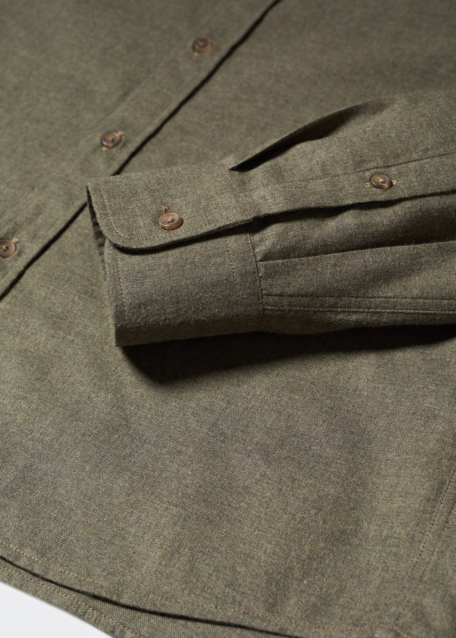 Slim fit cotton shirt - Details of the article 8