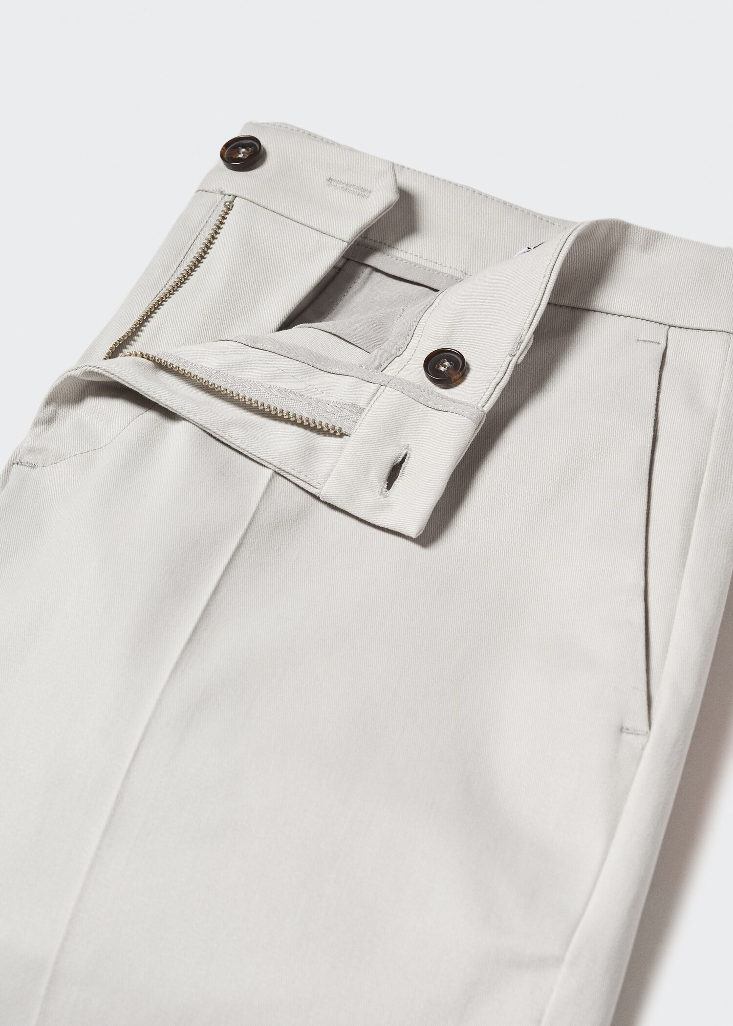 Slim fit chino trousers - Details of the article 8
