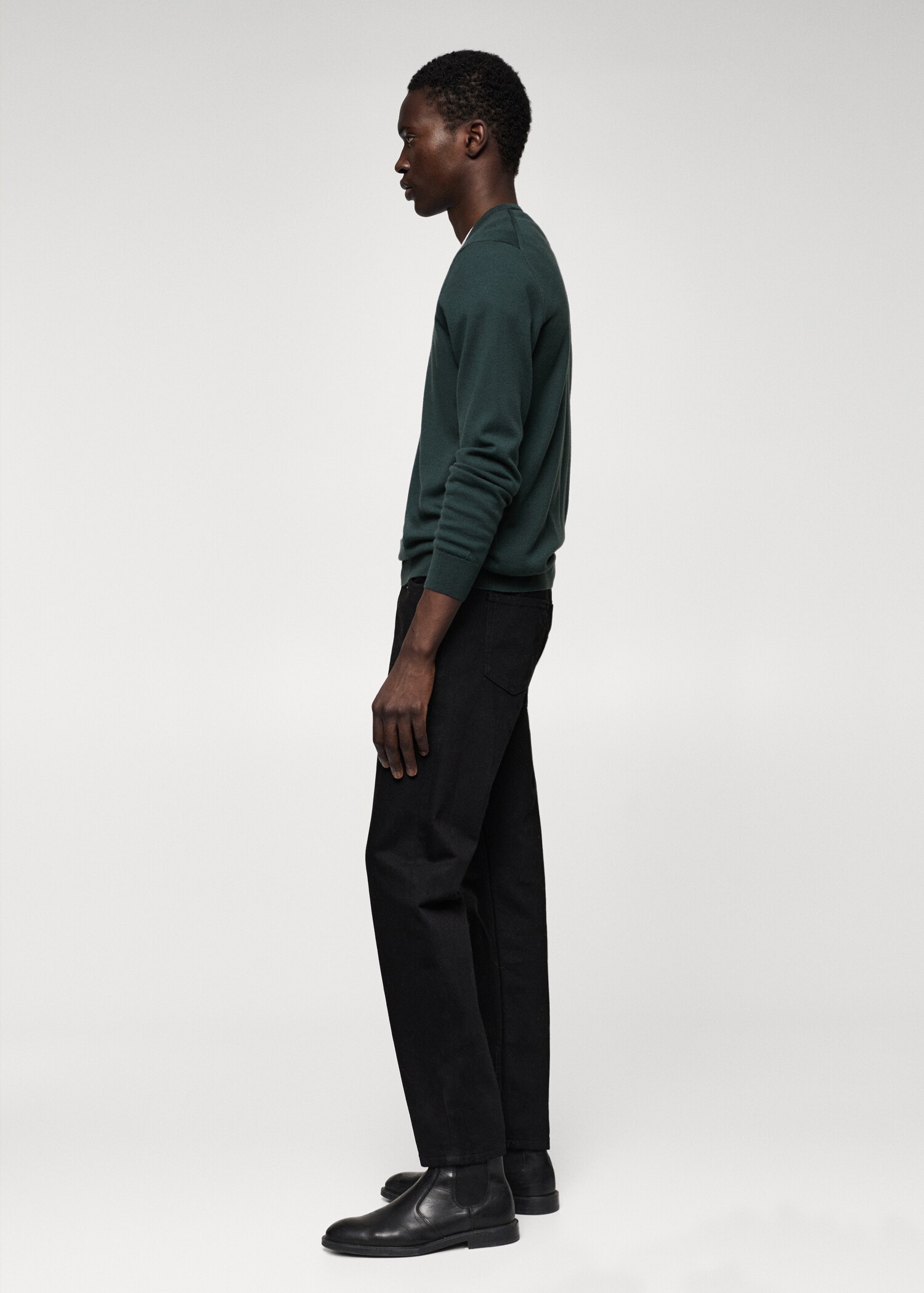 Merino wool washable sweater - Details of the article 6