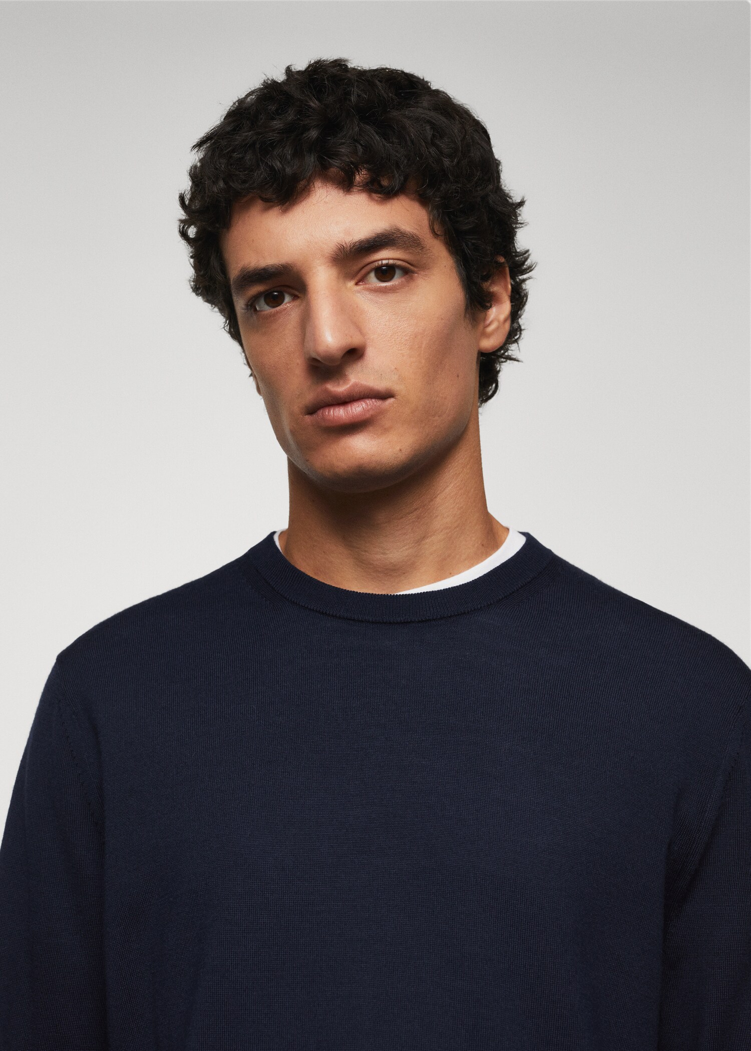 Merino wool washable sweater - Details of the article 6