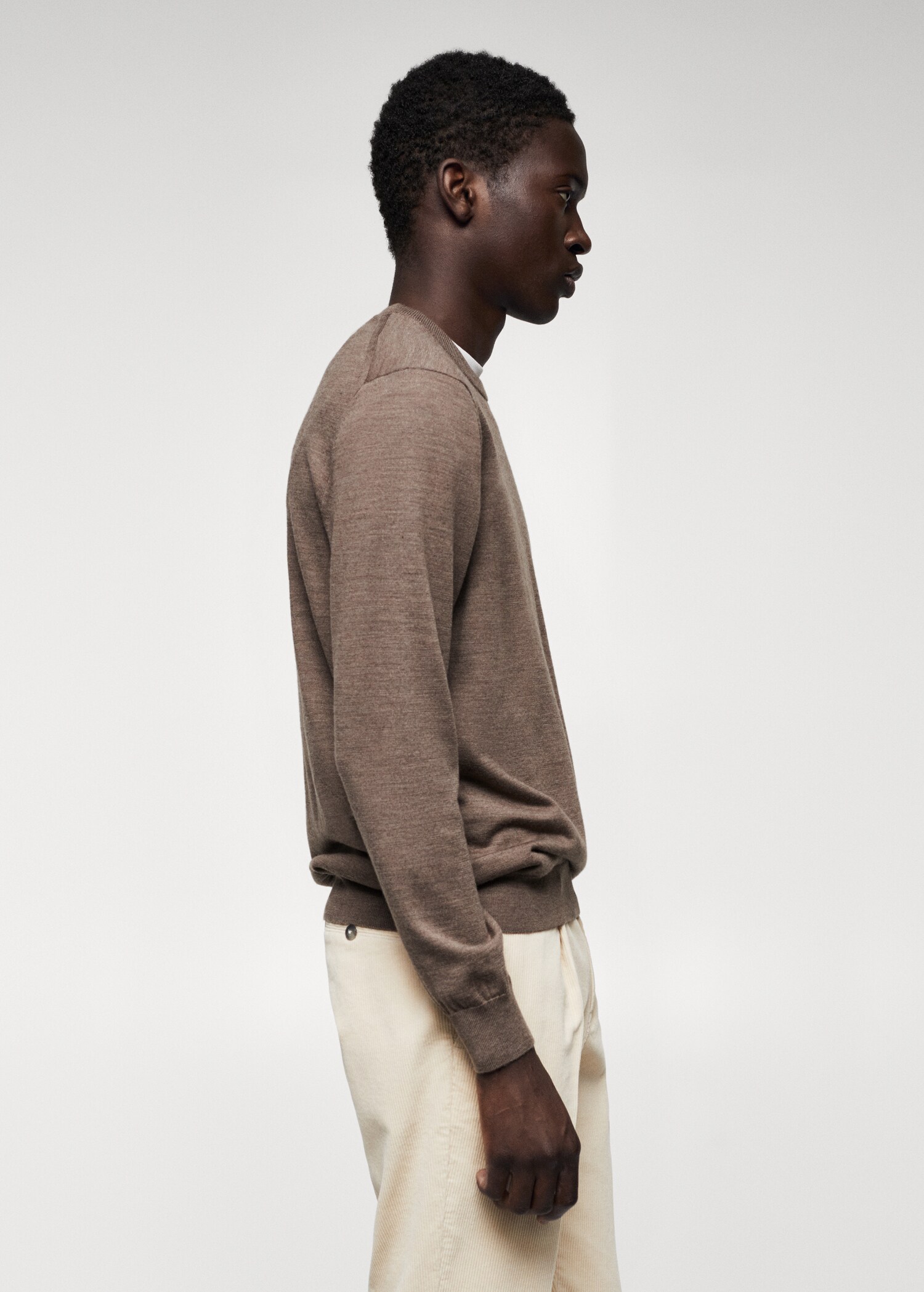 Merino wool washable sweater - Details of the article 6