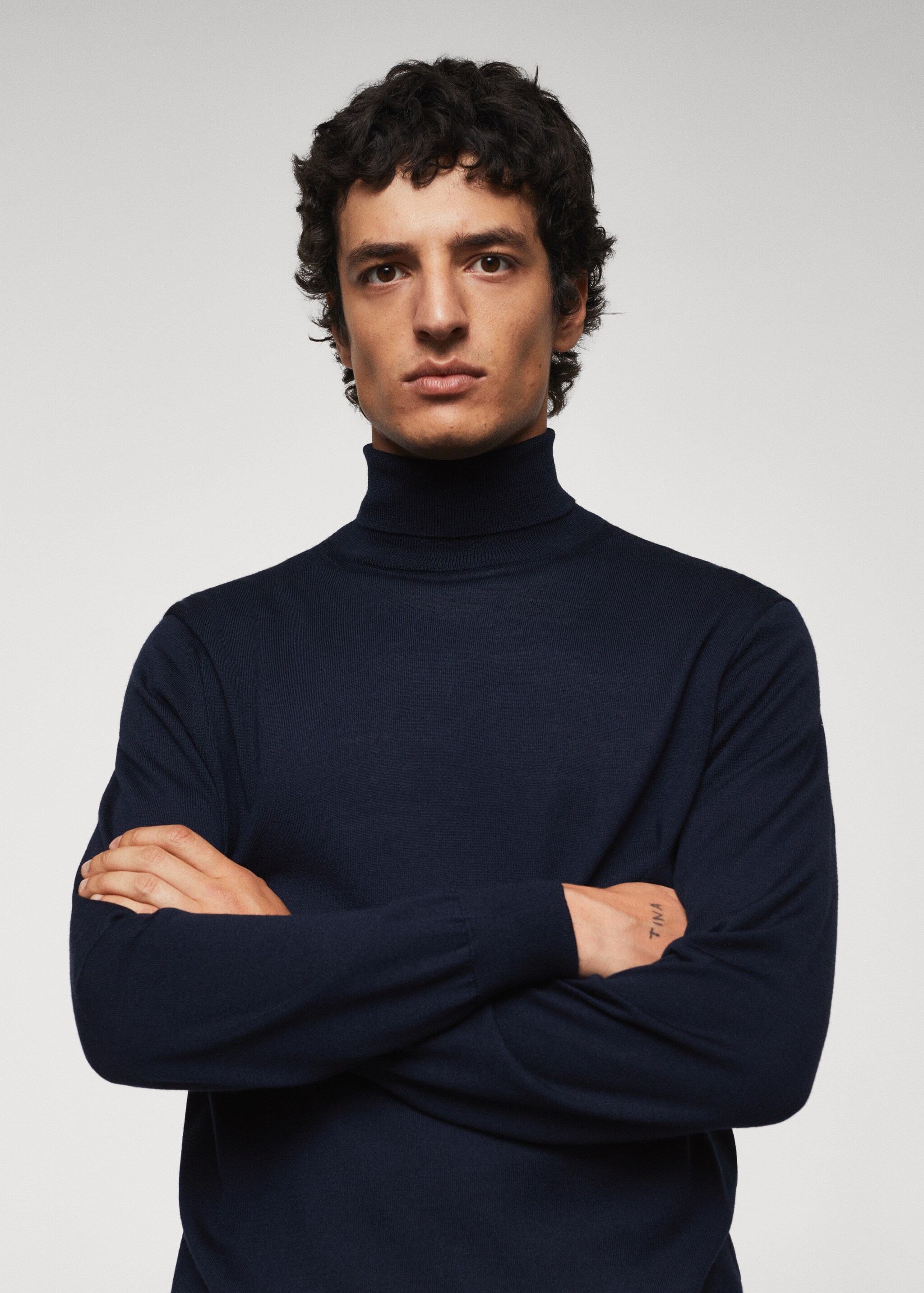 100% merino wool sweater - Details of the article 1