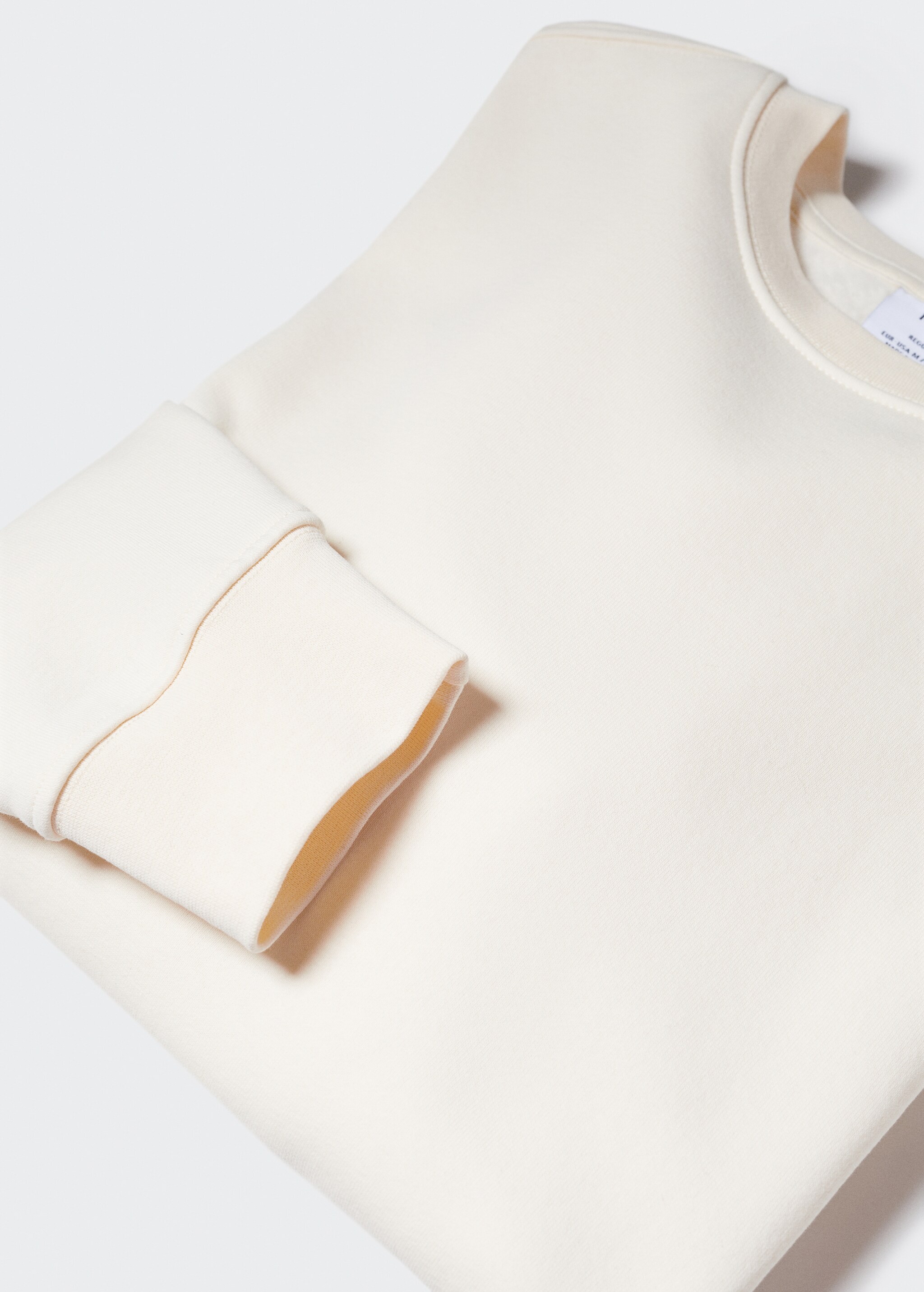 Sweat-shirt tissu éponge coton - Détail de l'article 8