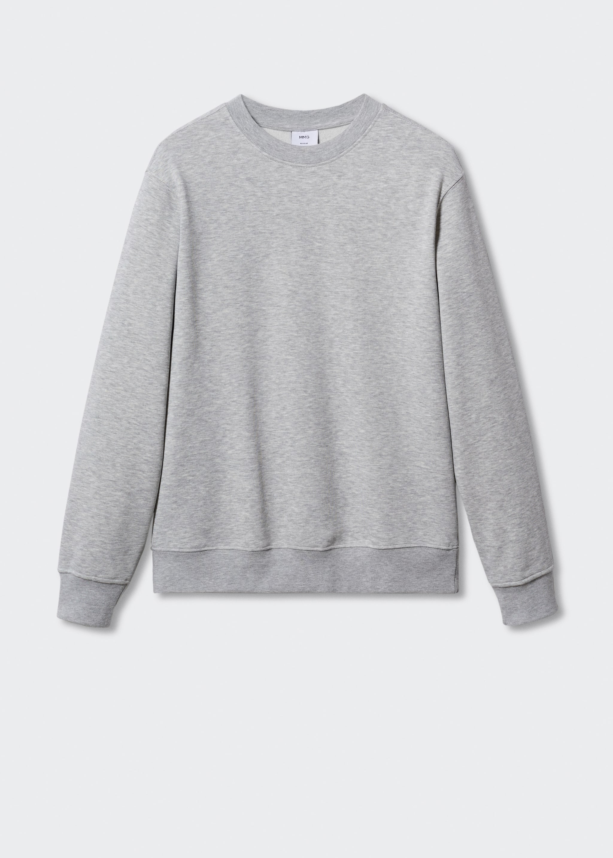 Plush cotton sweatshirt - Article without model