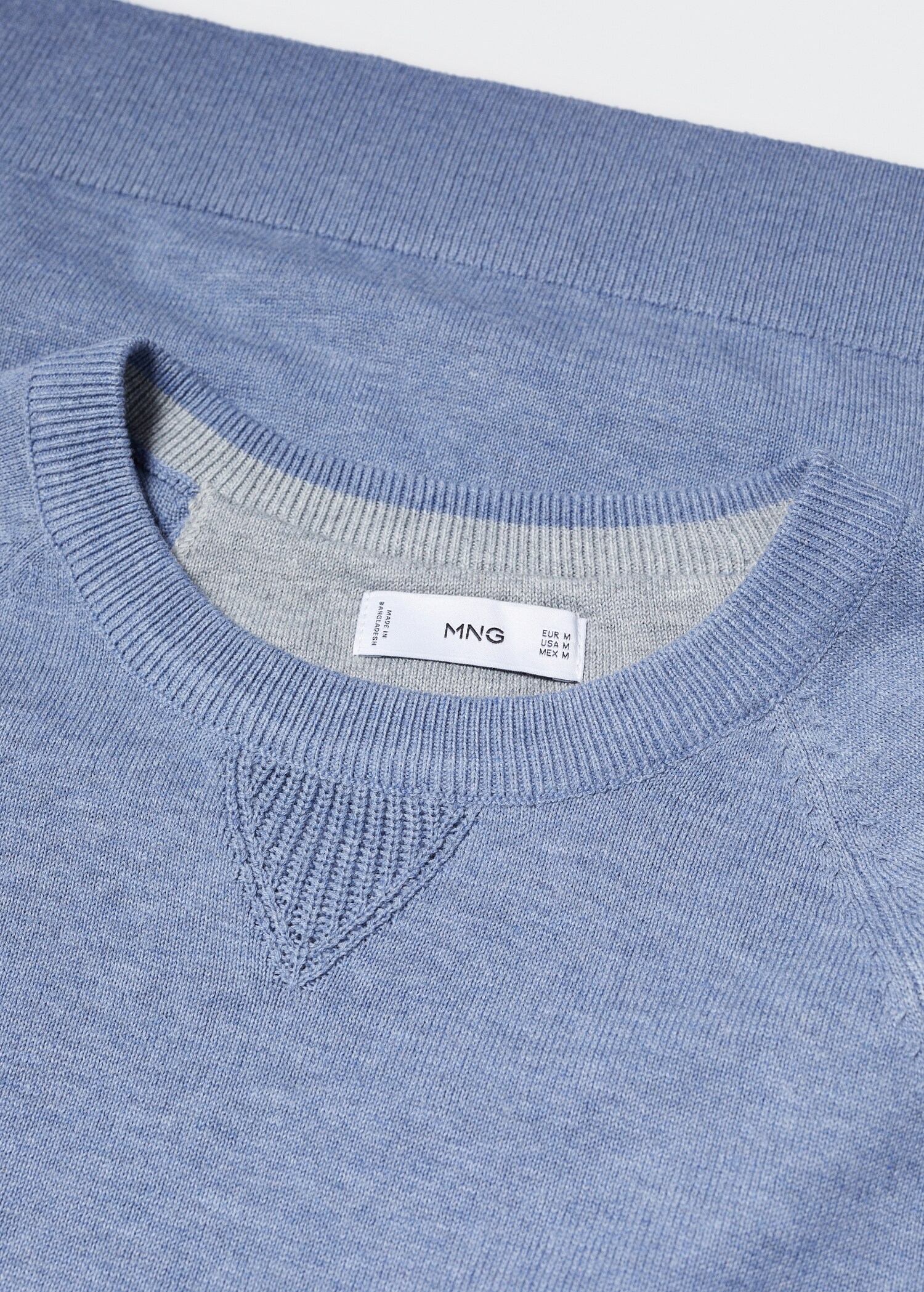 Fine-knit cotton sweater - Details of the article 8