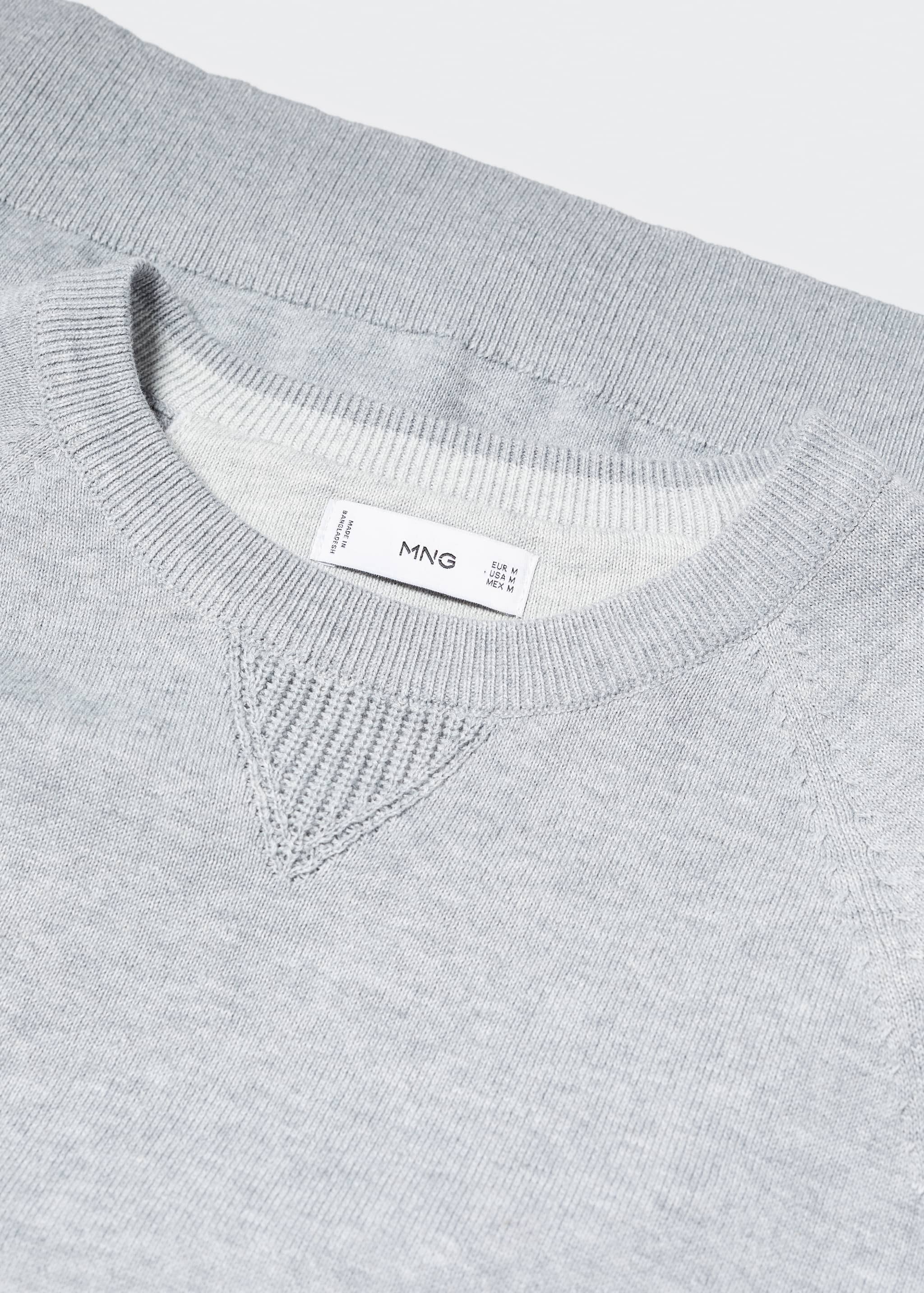 Fine-knit cotton sweater - Details of the article 8