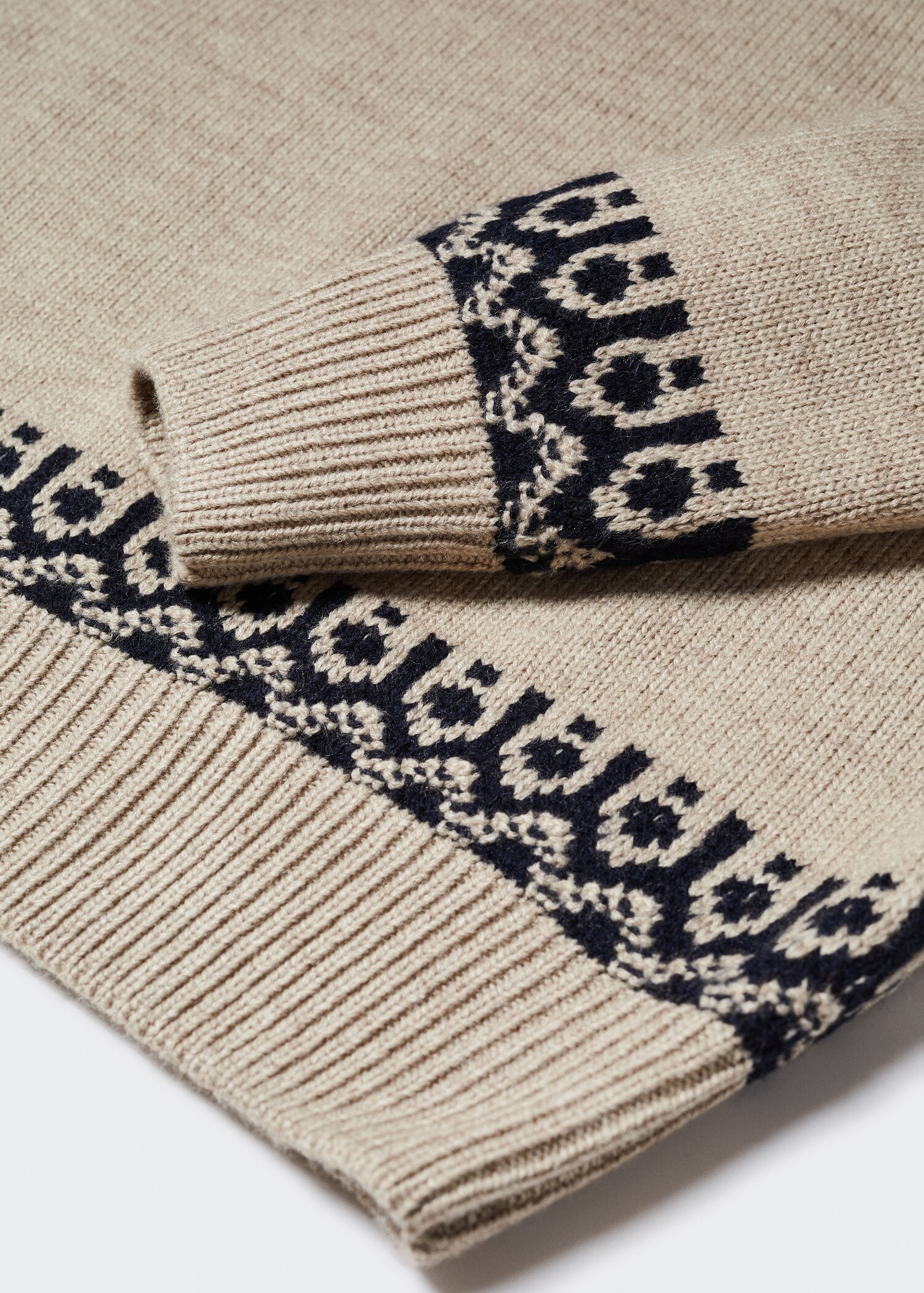 Wollen jacquard trui - Detail van het artikel 8