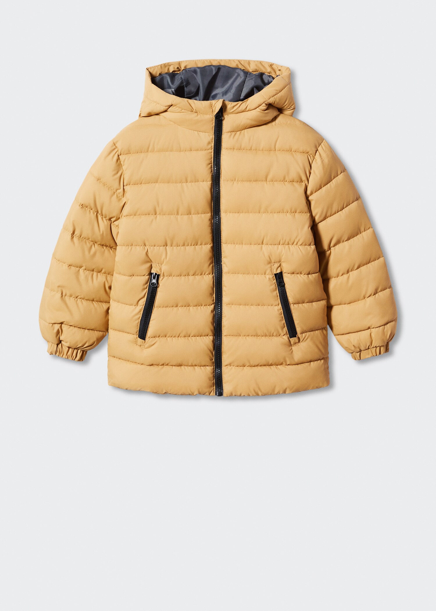 Hood quilted coat - Article without model