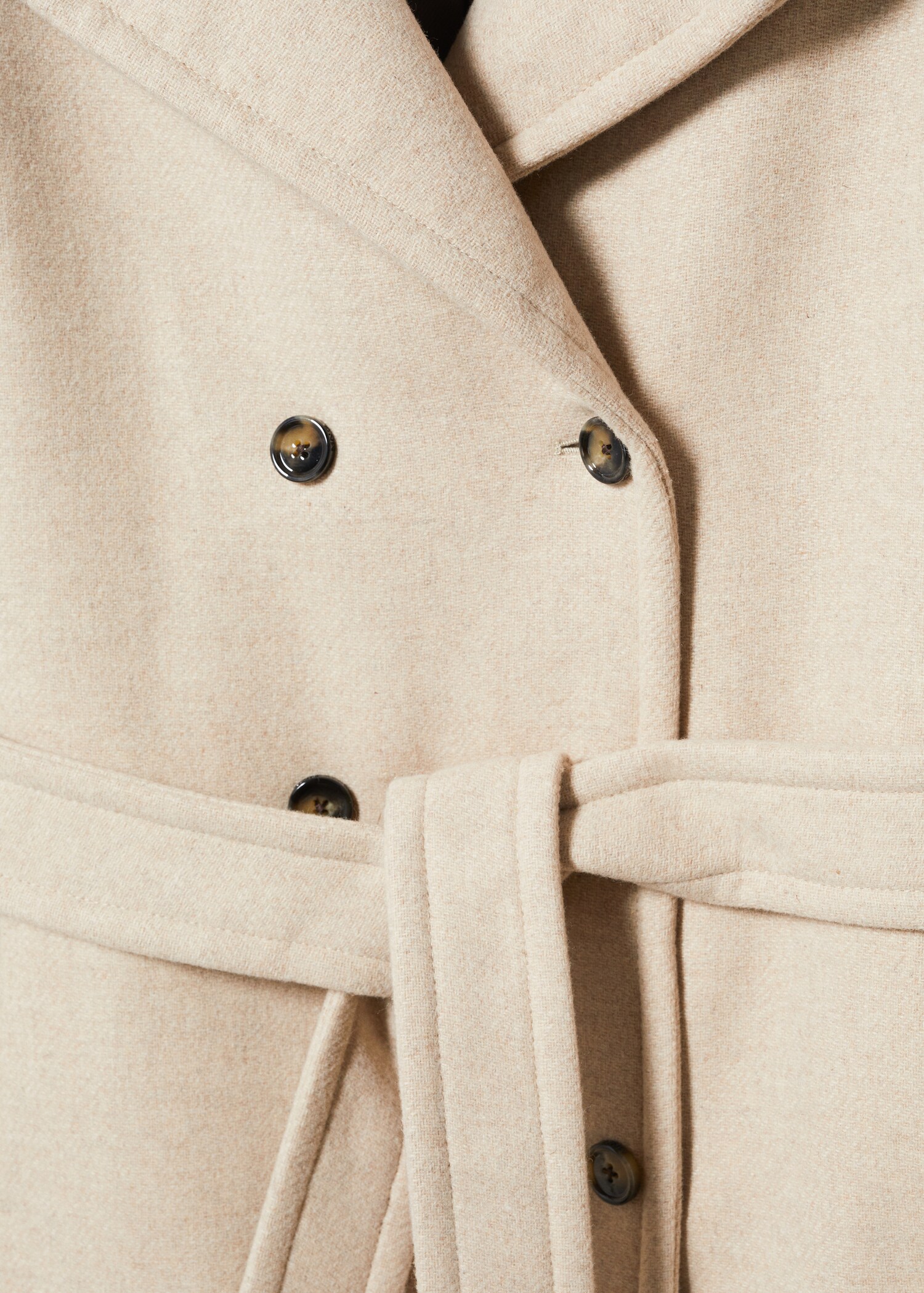 Abrigo lana cinturón - Detalle del artículo 8