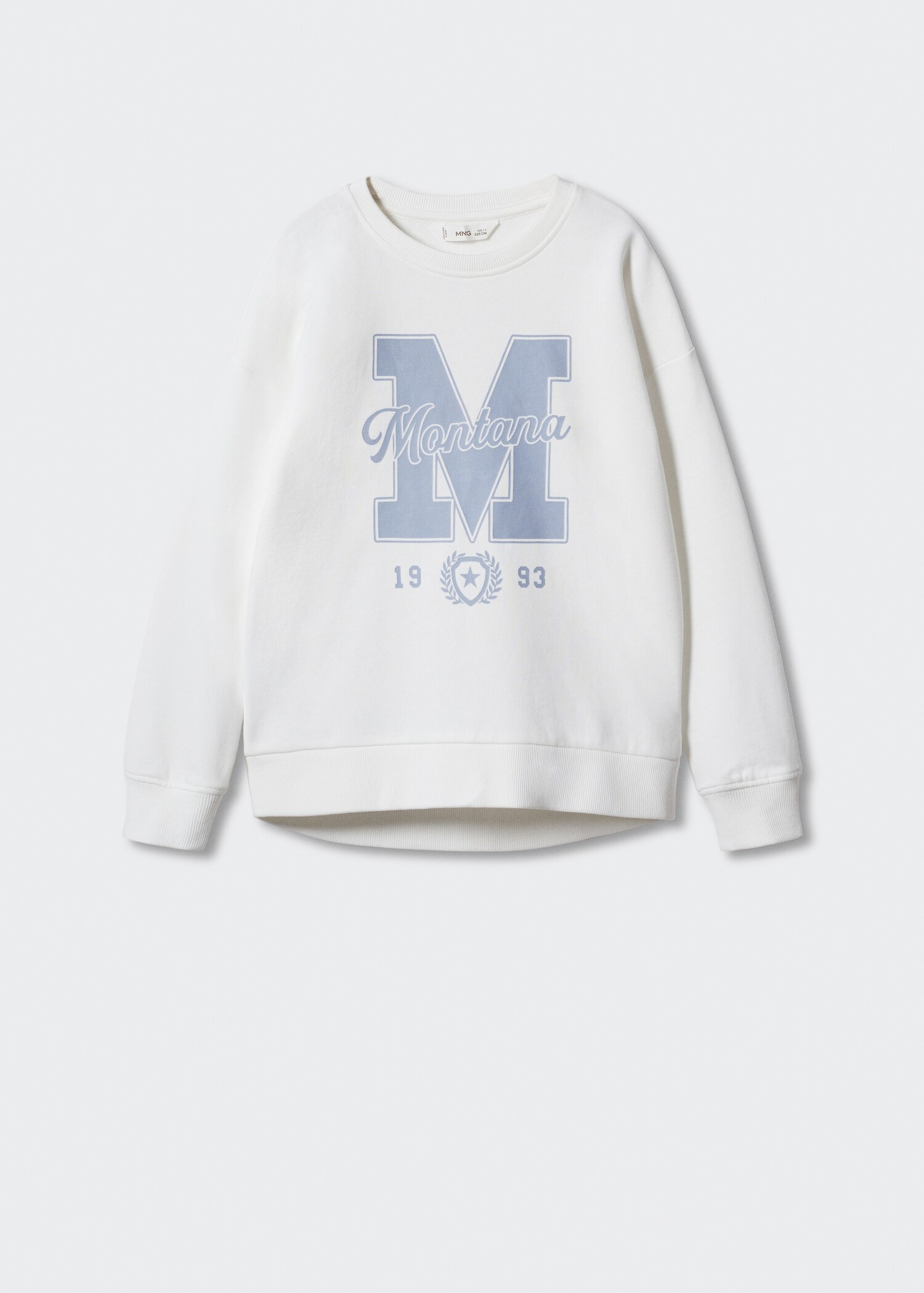 Printed cotton sweatshirt - Article without model