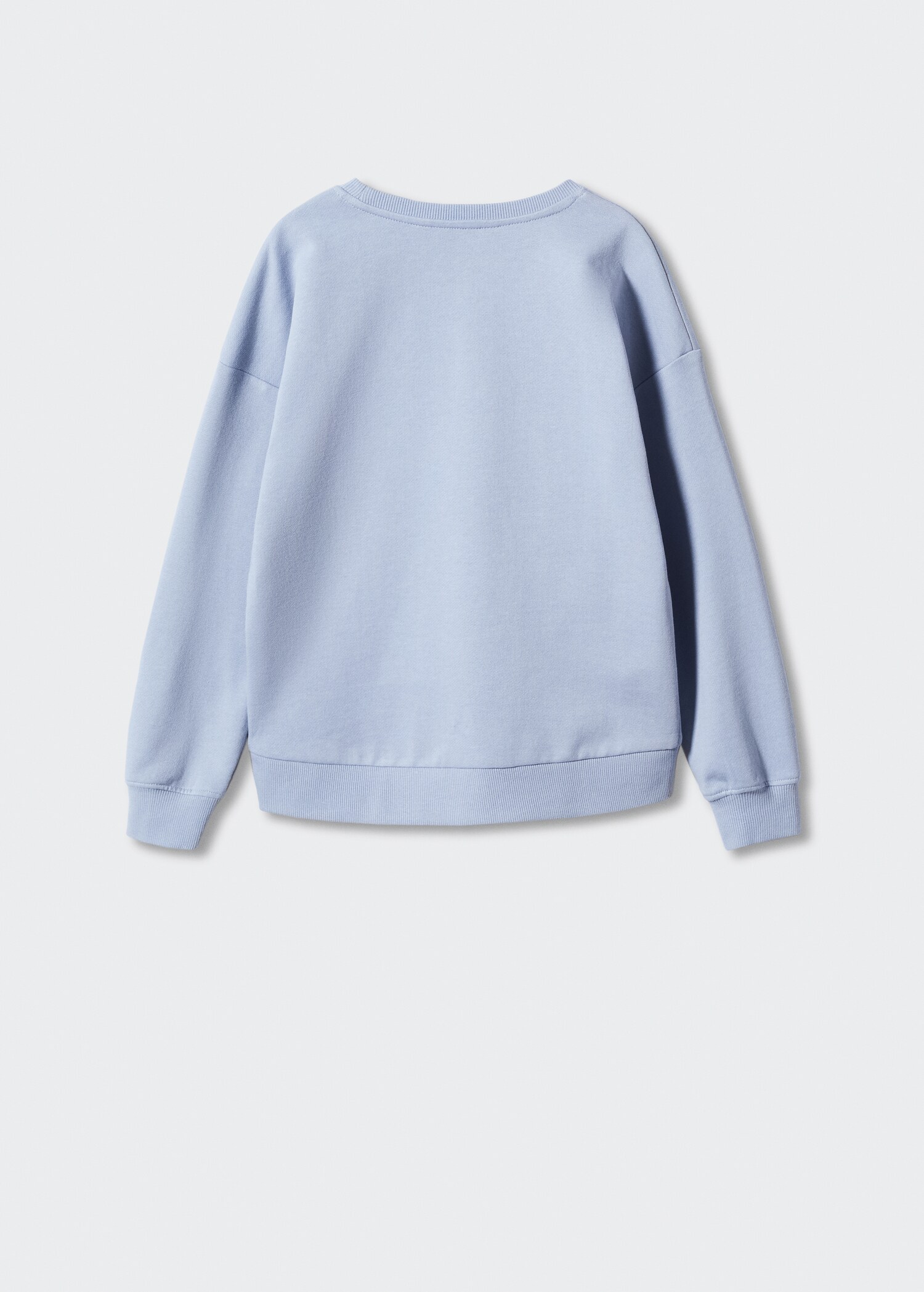 Sweat-shirt coton imprimé - Verso de l’article