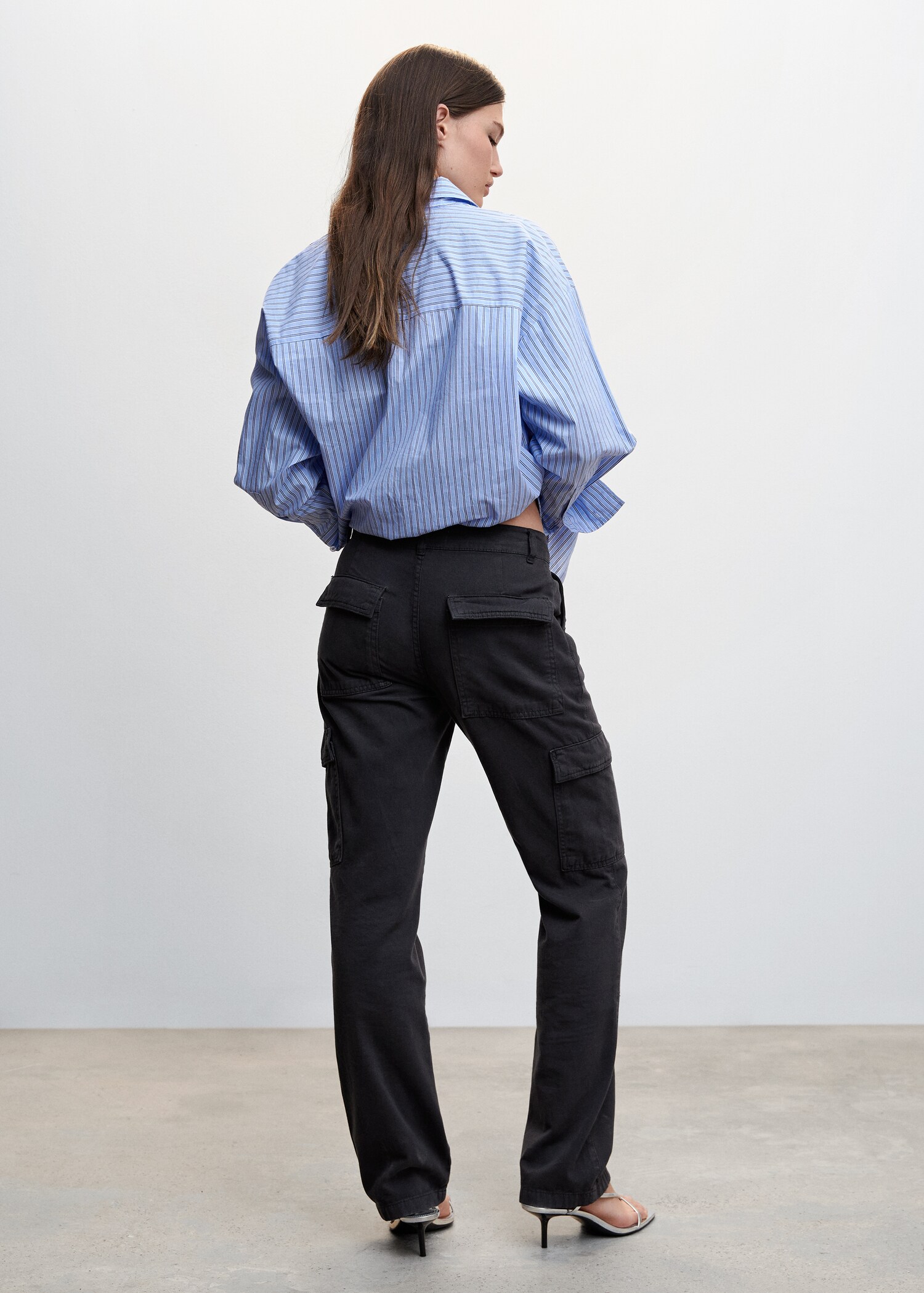 Pocket cargo jeans - Reverse of the article