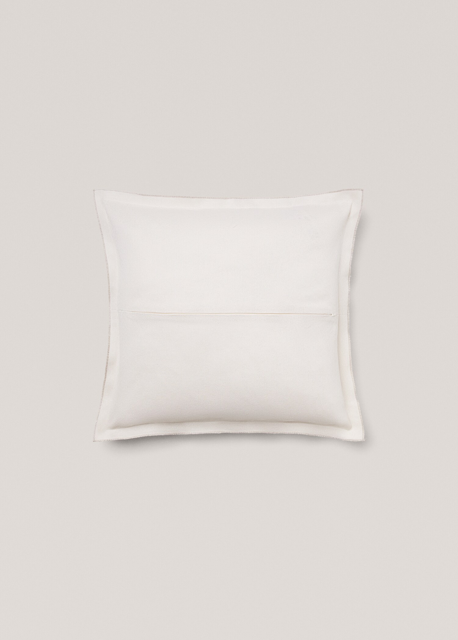 100% cotton cushion cover 19.69x19.69 in - Details of the article 1