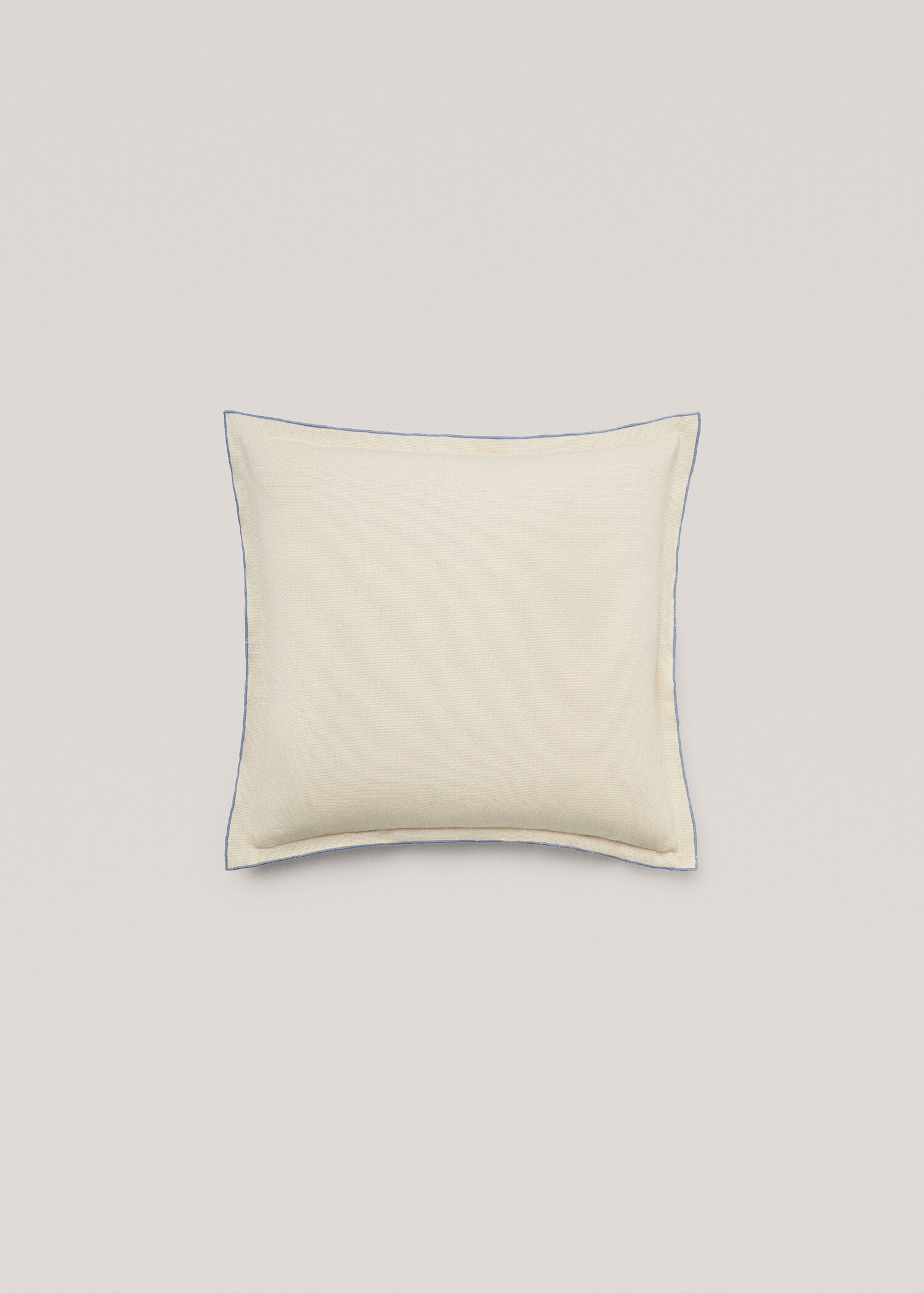 100% cotton cushion cover 19.69x19.69 in - Article without model