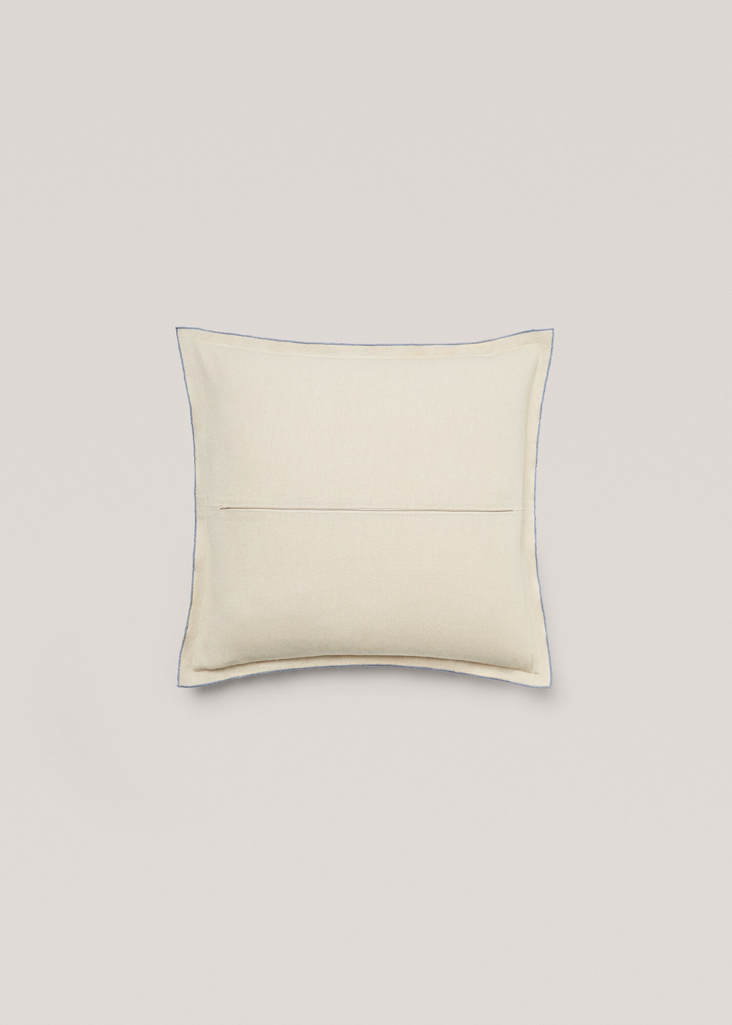 100% cotton cushion cover 19.69x19.69 in - Details of the article 1