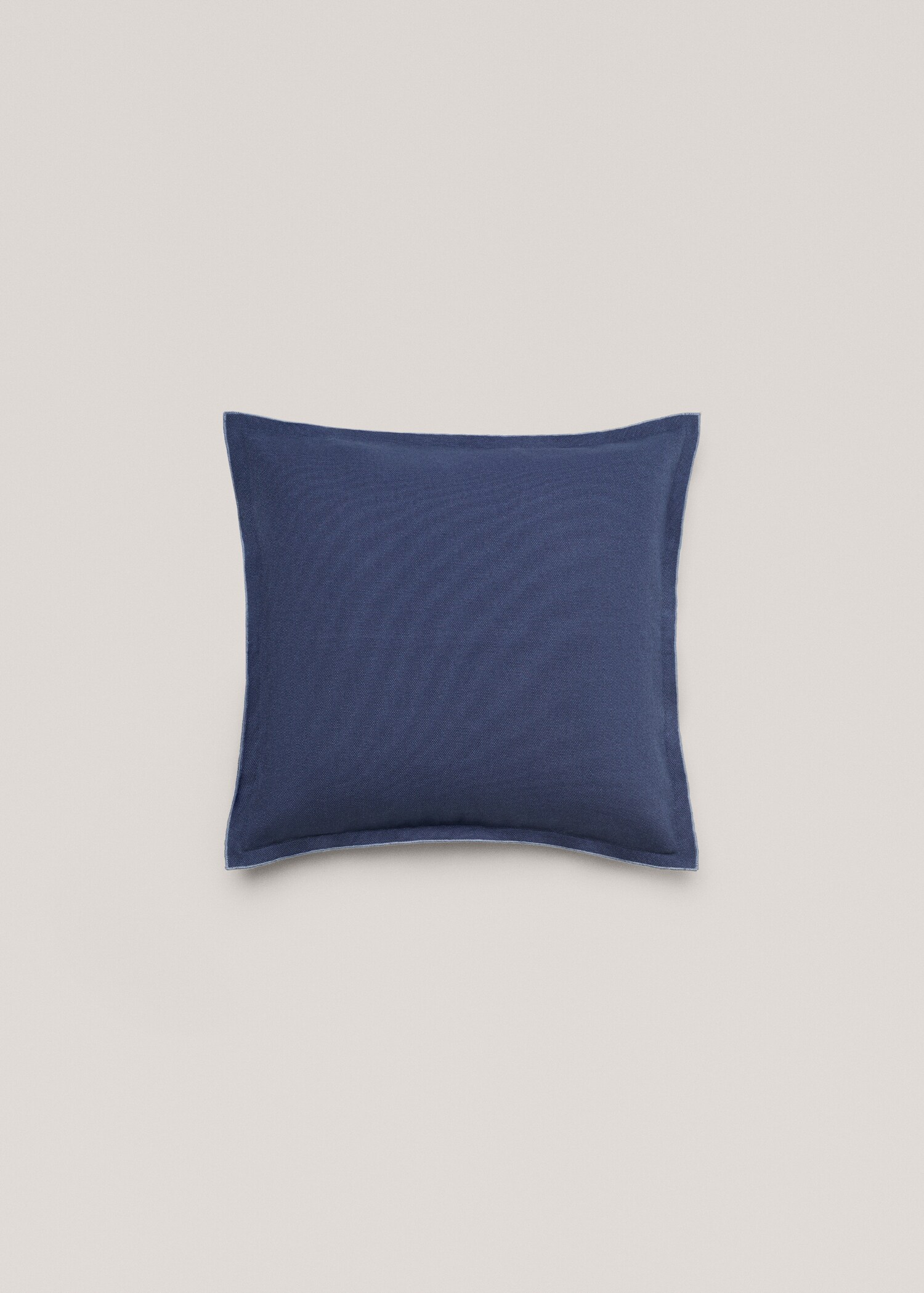 100% cotton cushion cover 19.69x19.69 in - Article without model