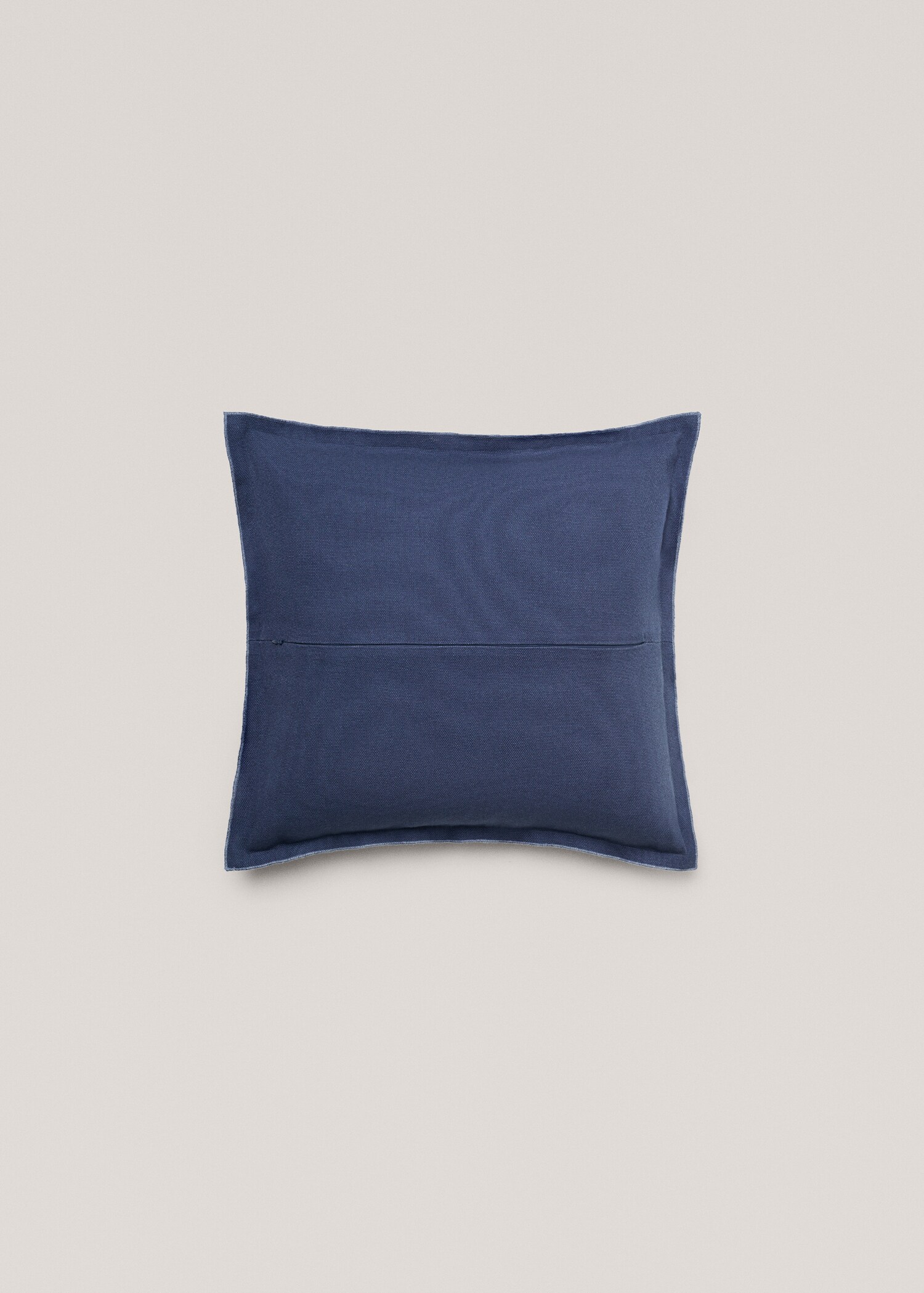 100% cotton cushion cover 19.69x19.69 in - Details of the article 1