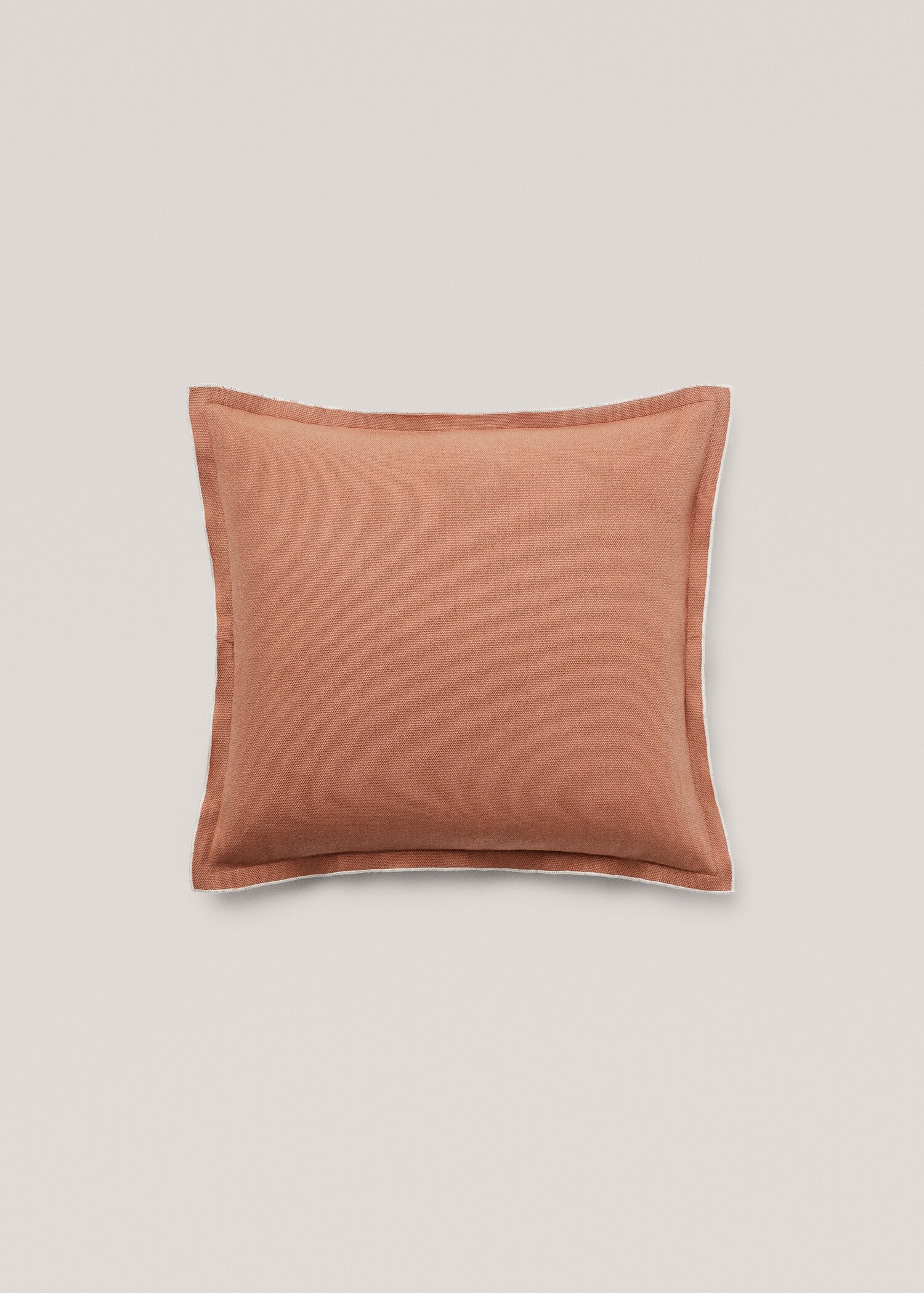 100% cotton cushion cover 19.69x19.69 in - Article without model