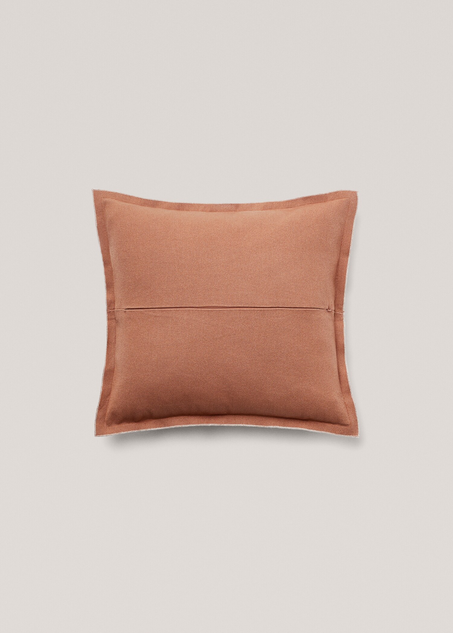 100% cotton cushion cover 19.69x19.69 in - Details of the article 1
