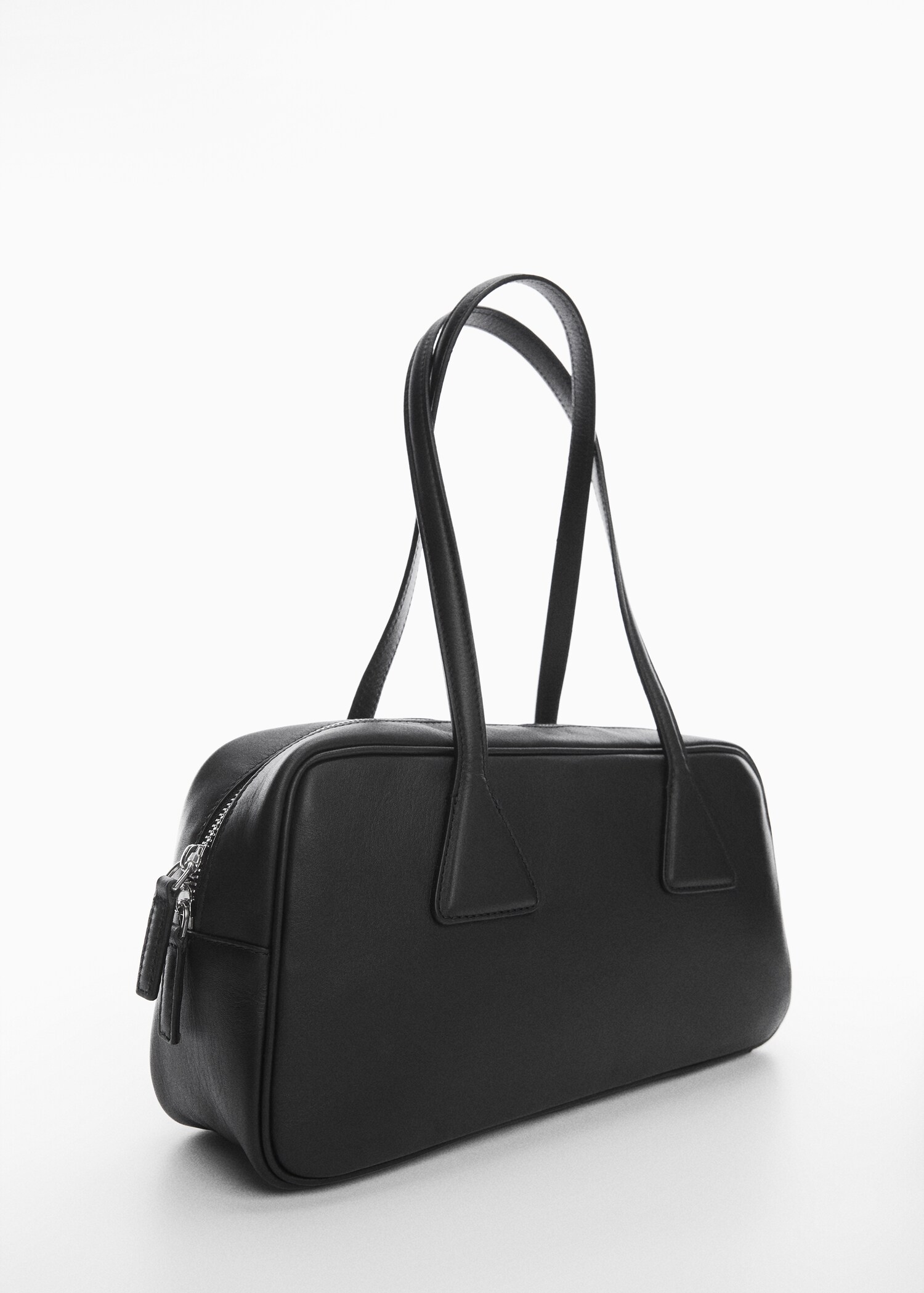 Bolso bowling piel - Plano medio
