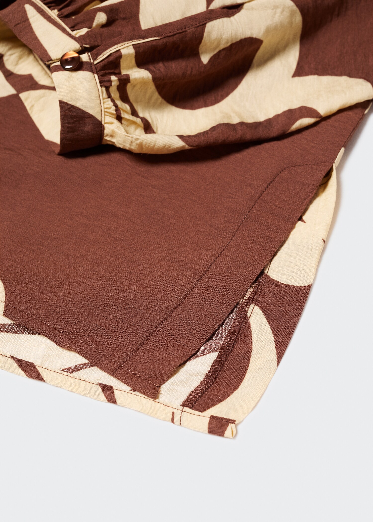 Bow printed blouse - Details of the article 8