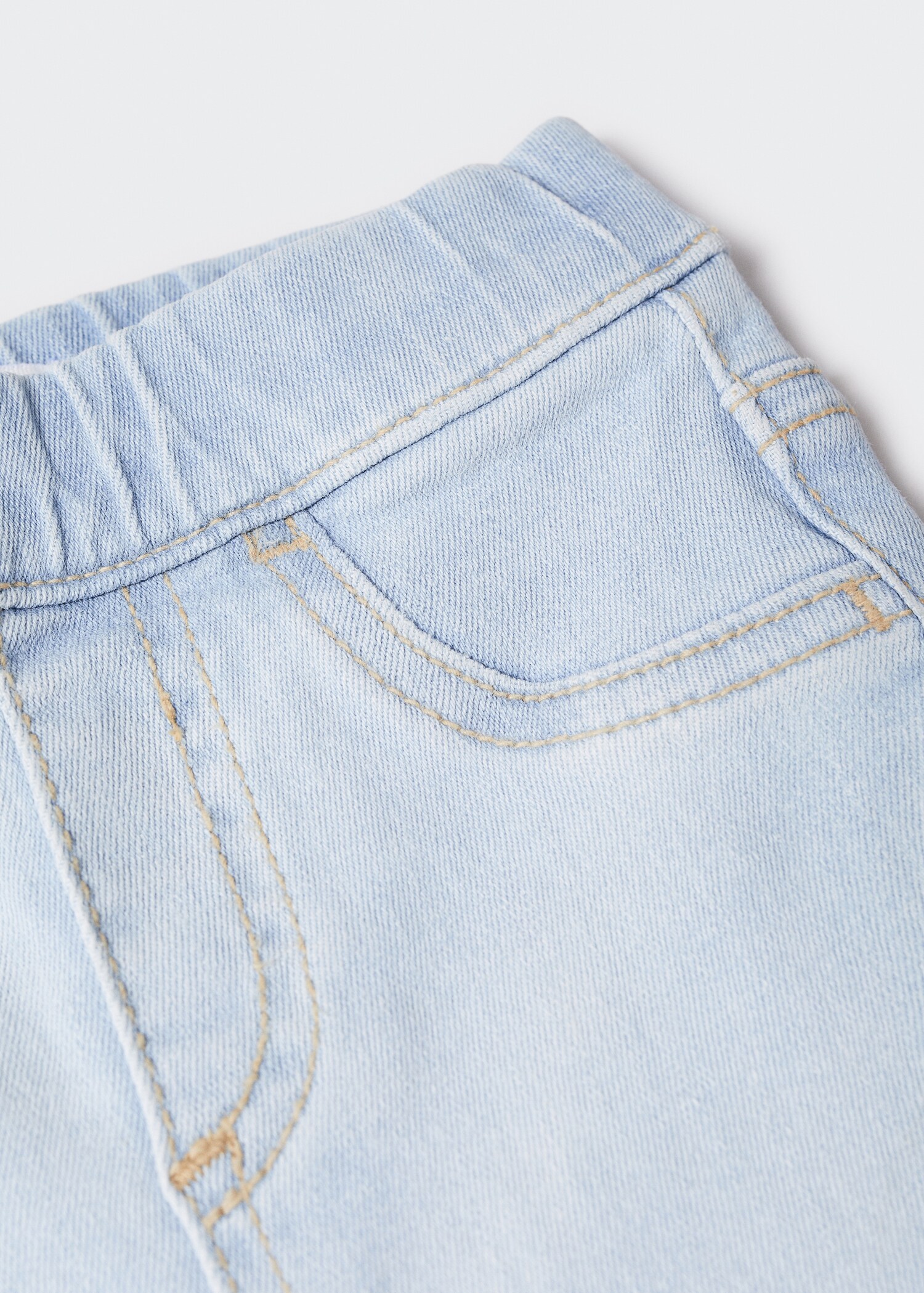 Drawstring waist jeans - Details of the article 0